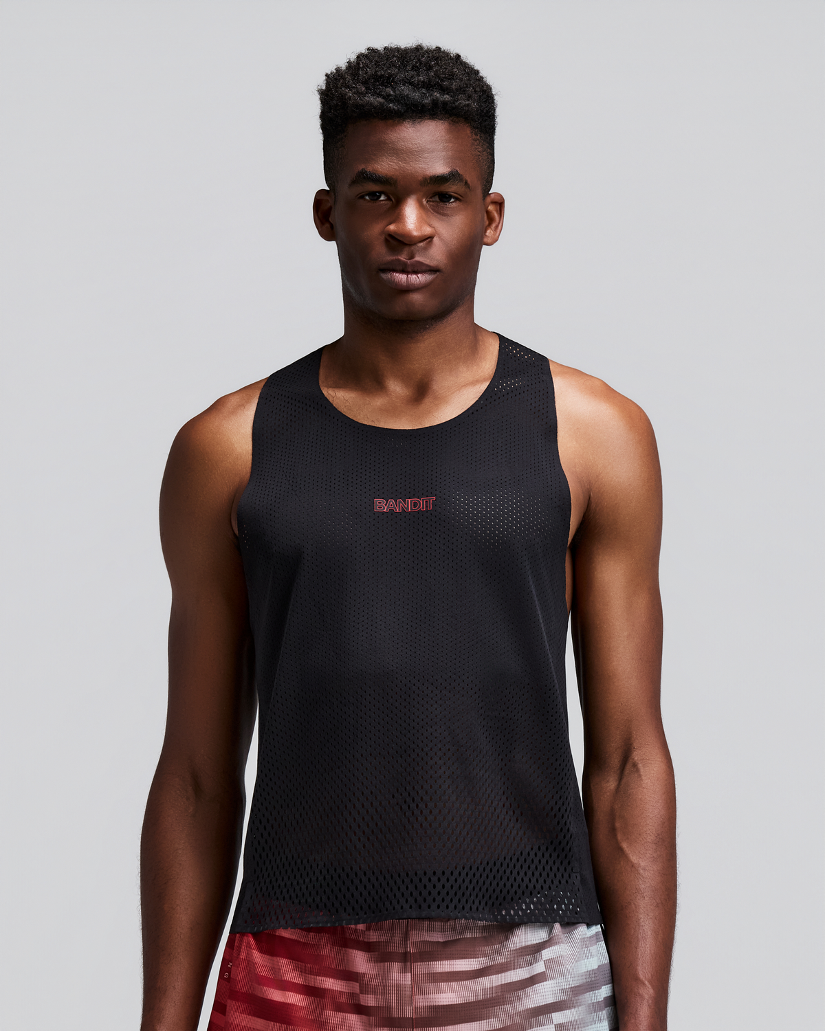 Men's Shredder™ Shorty Race Singlet - Black