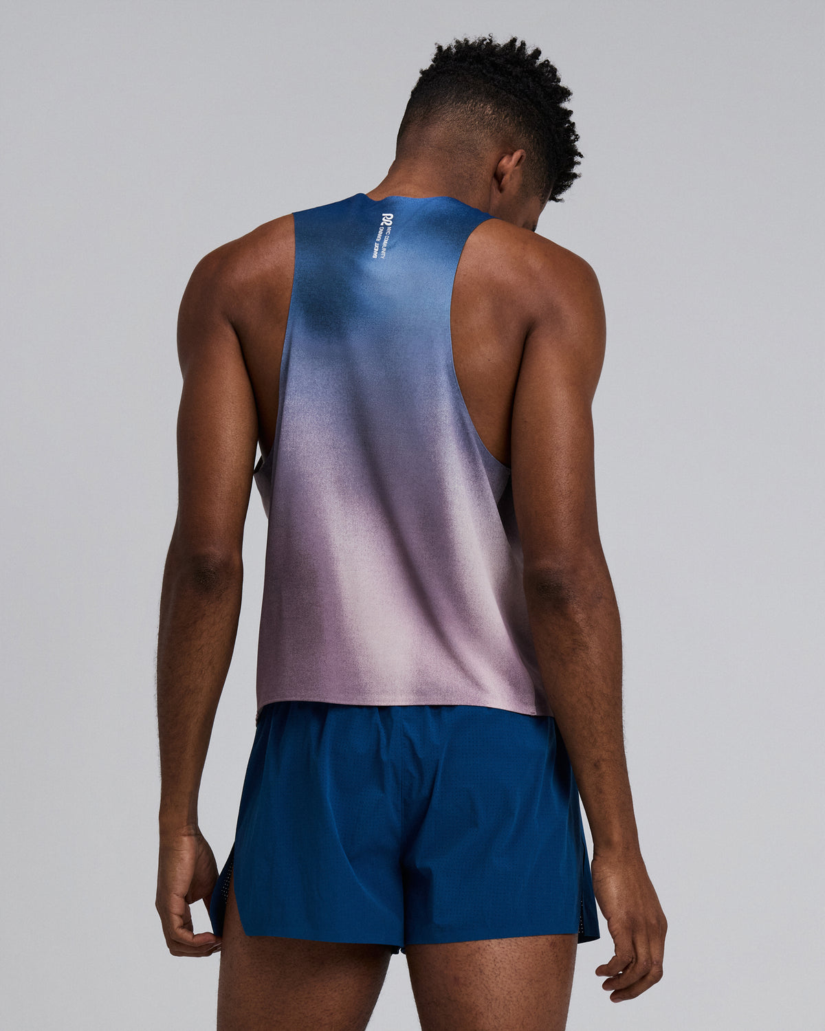 Men's Specter™ Shorty Race Singlet - Flow State Aegean Multi