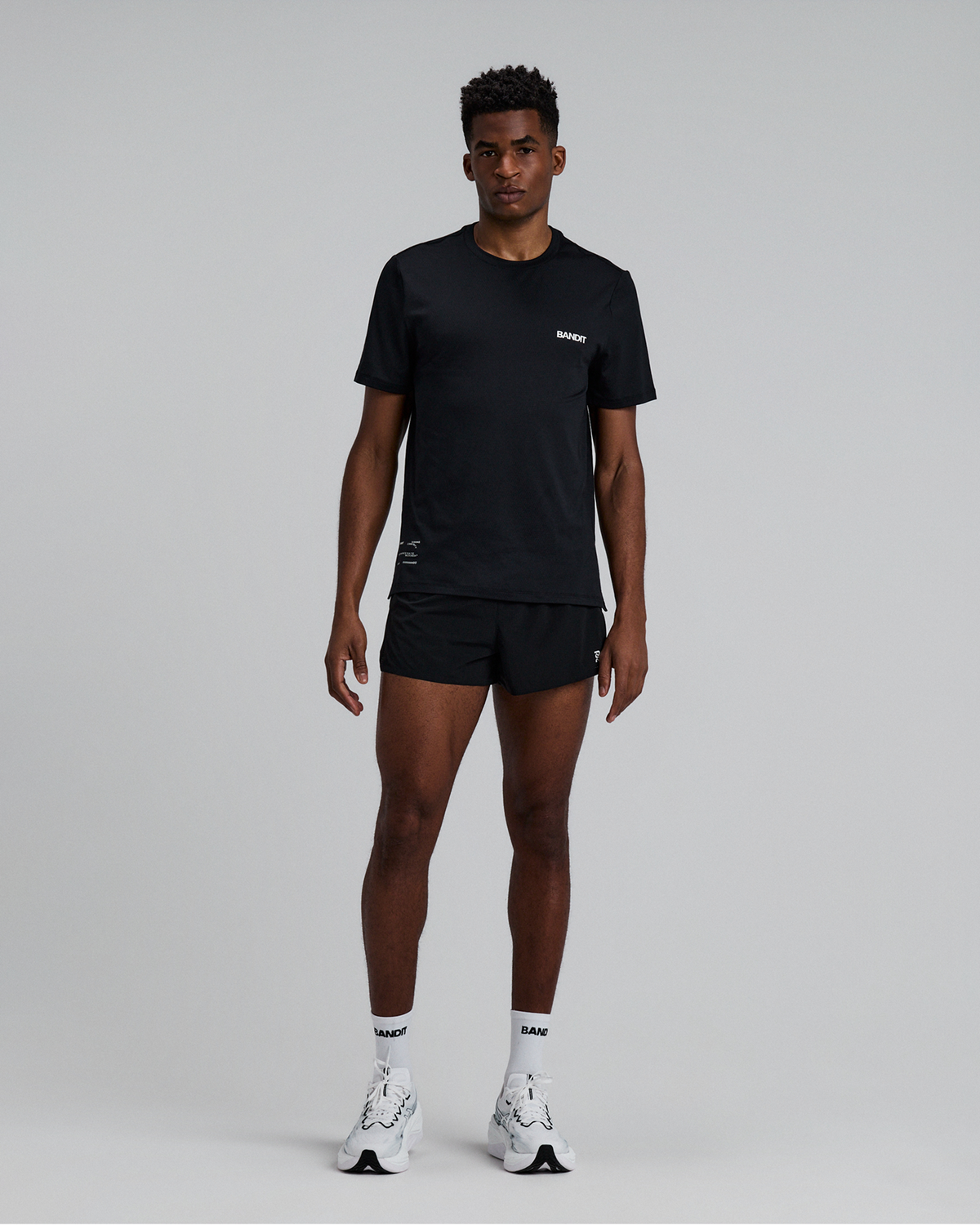 Men's Vento™ Next Gen 3" Split Short - Black