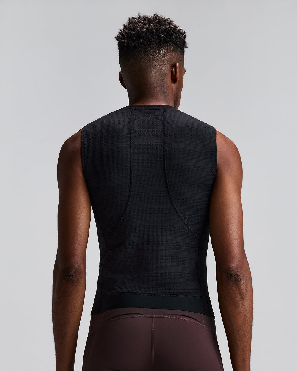 Men's AirKnit™ Distance Sleeveless Zip - Black