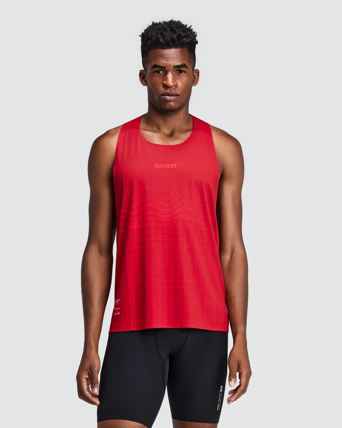 Men's Specter™ Race Singlet with Flopack™ - Oxide Red