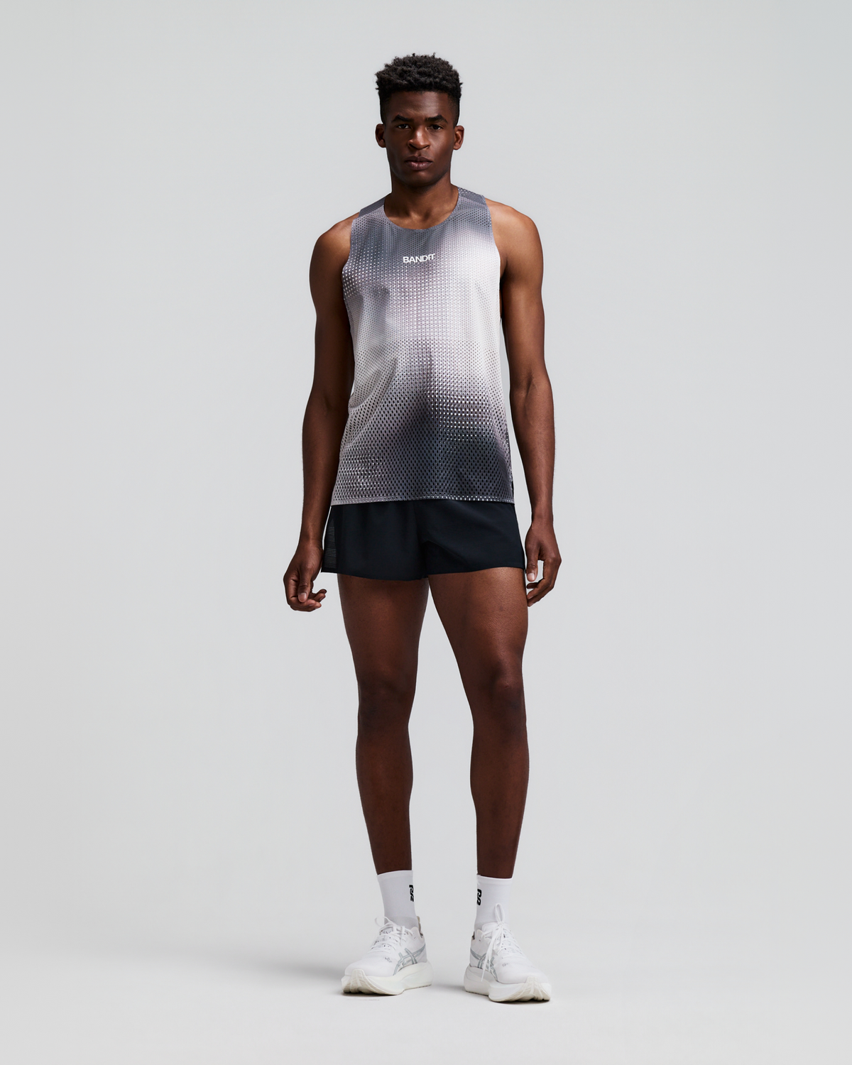 Men's Shredder™ Race Singlet with Flopack™ - Slate Multi