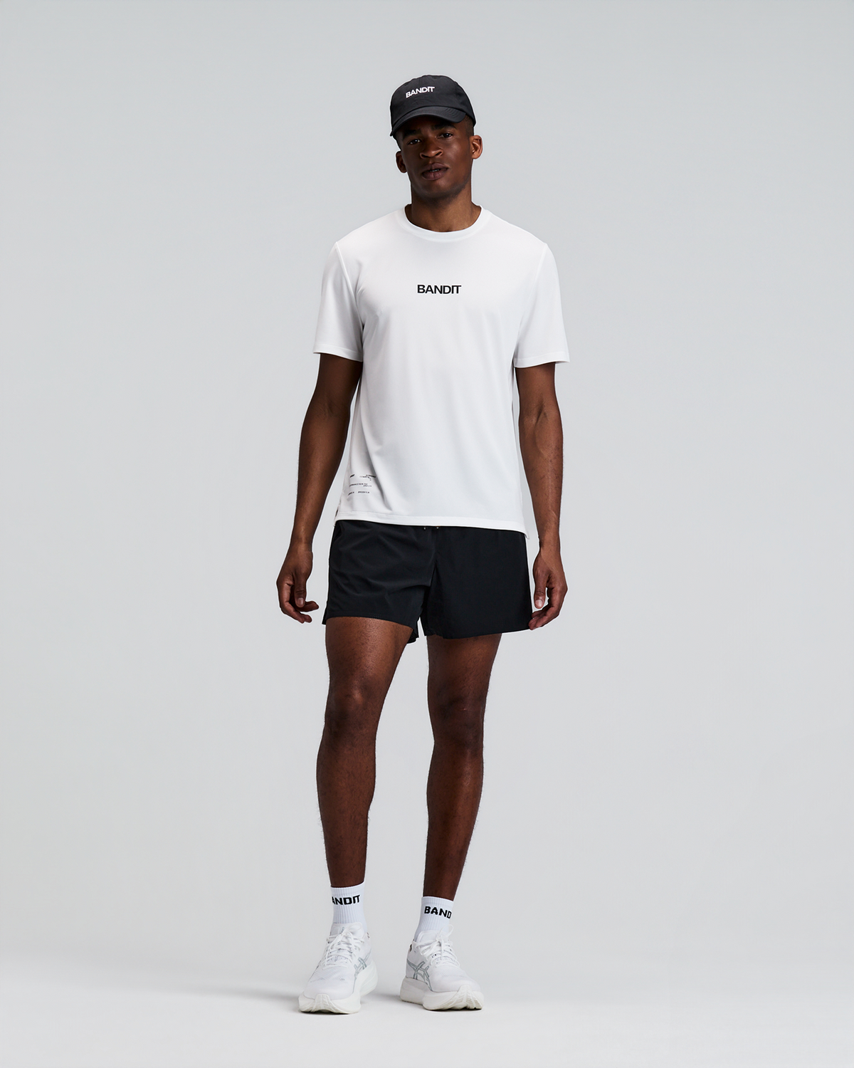 "Bandit" Nylon Dad Hat - Black