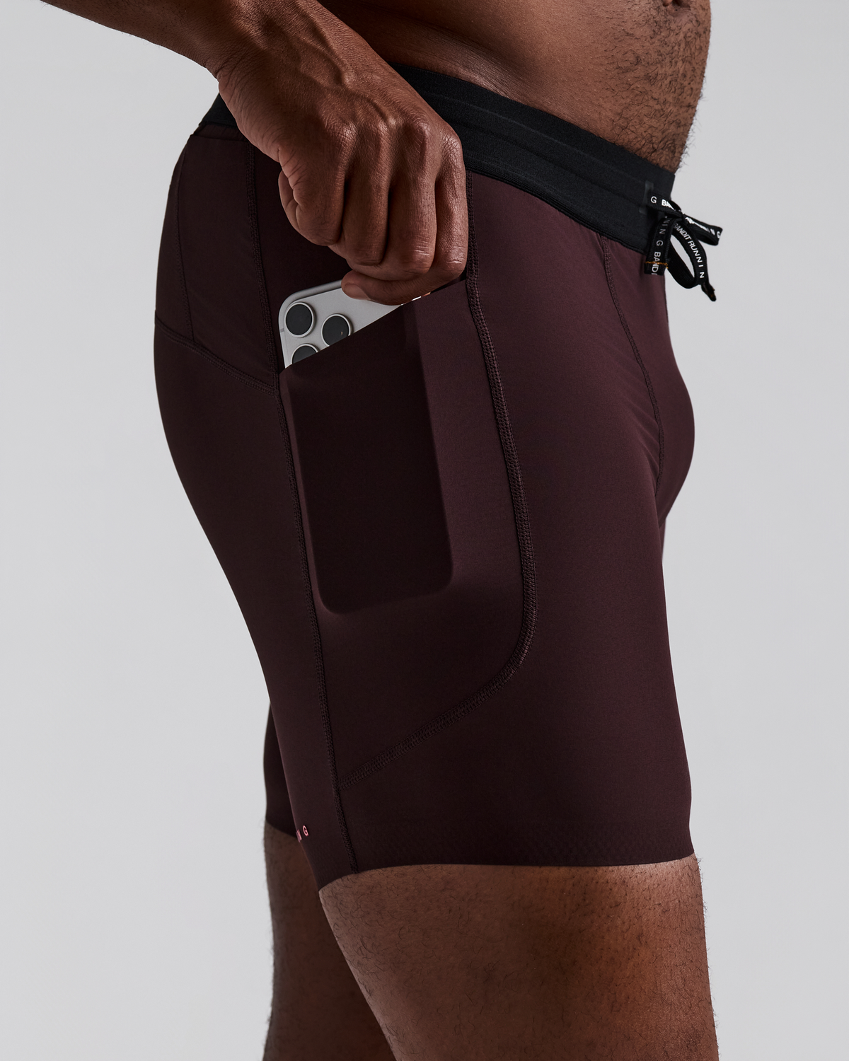 Men's SoLite™ Quarter Tights - Espresso