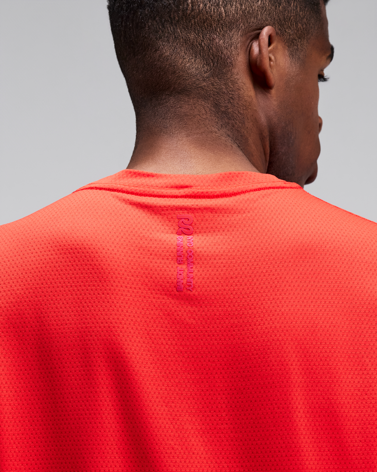 Men's Micromesh™ Short Sleeve Run Tee - Poppy
