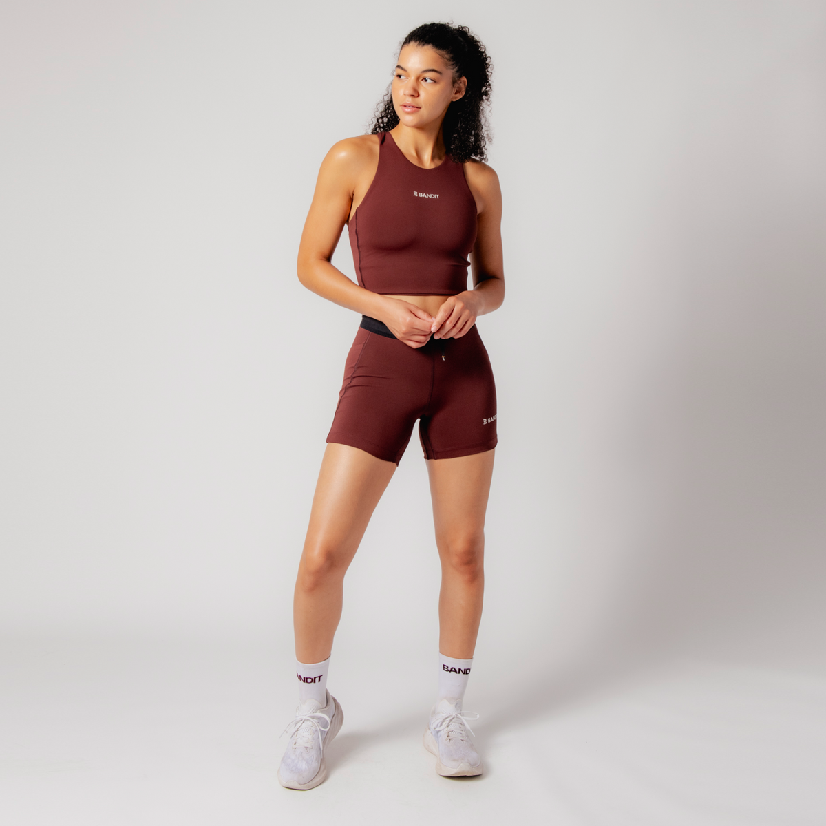 Stamina™ Race Crop - Deep Cherry
