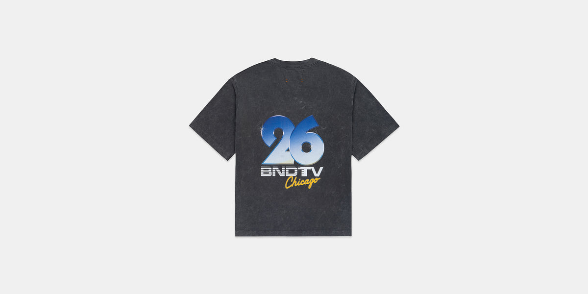 Chicago '26 Unisex Heavyweight Cotton Box Tee - Bandit TV