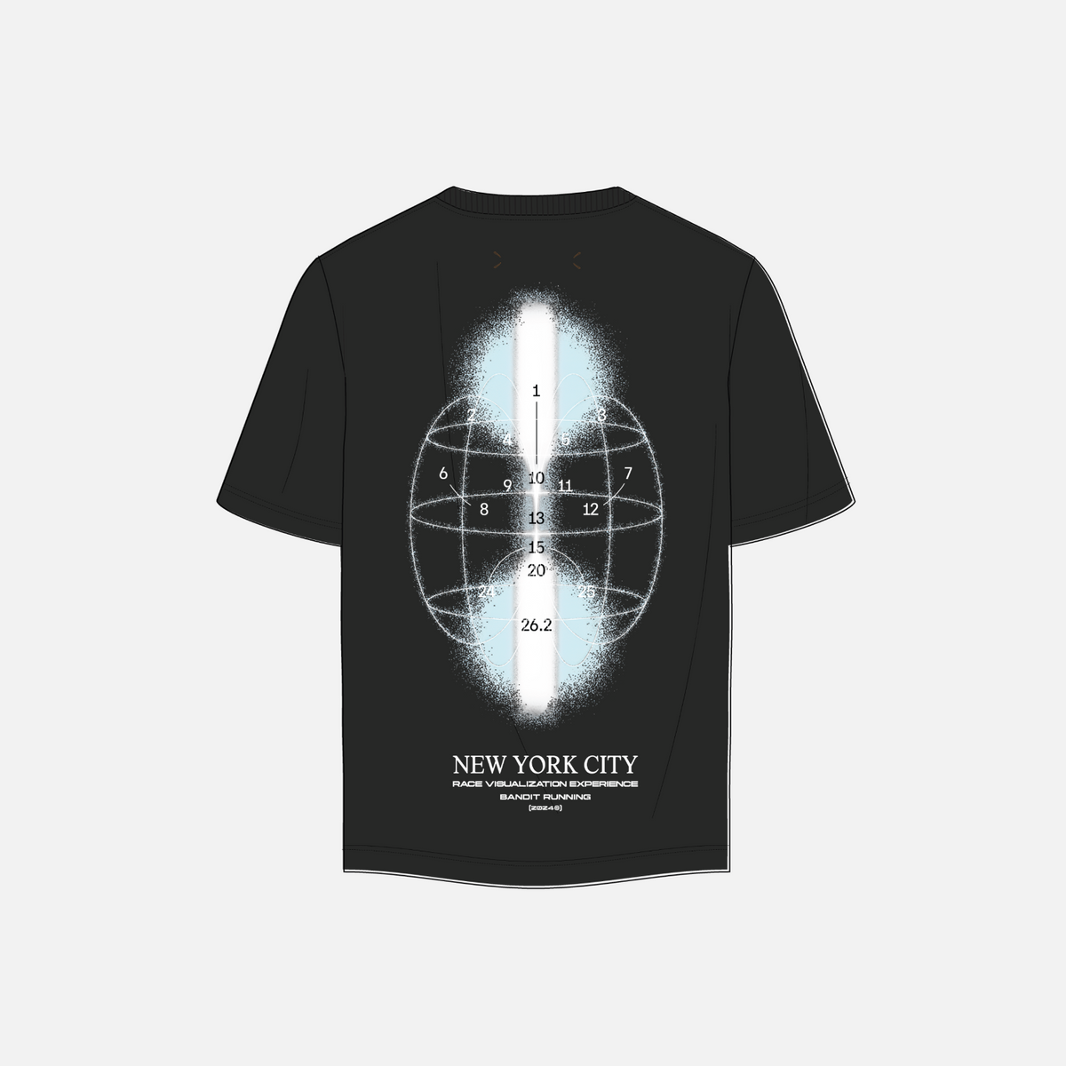 Race Visualization Cotton Tee - Unisex