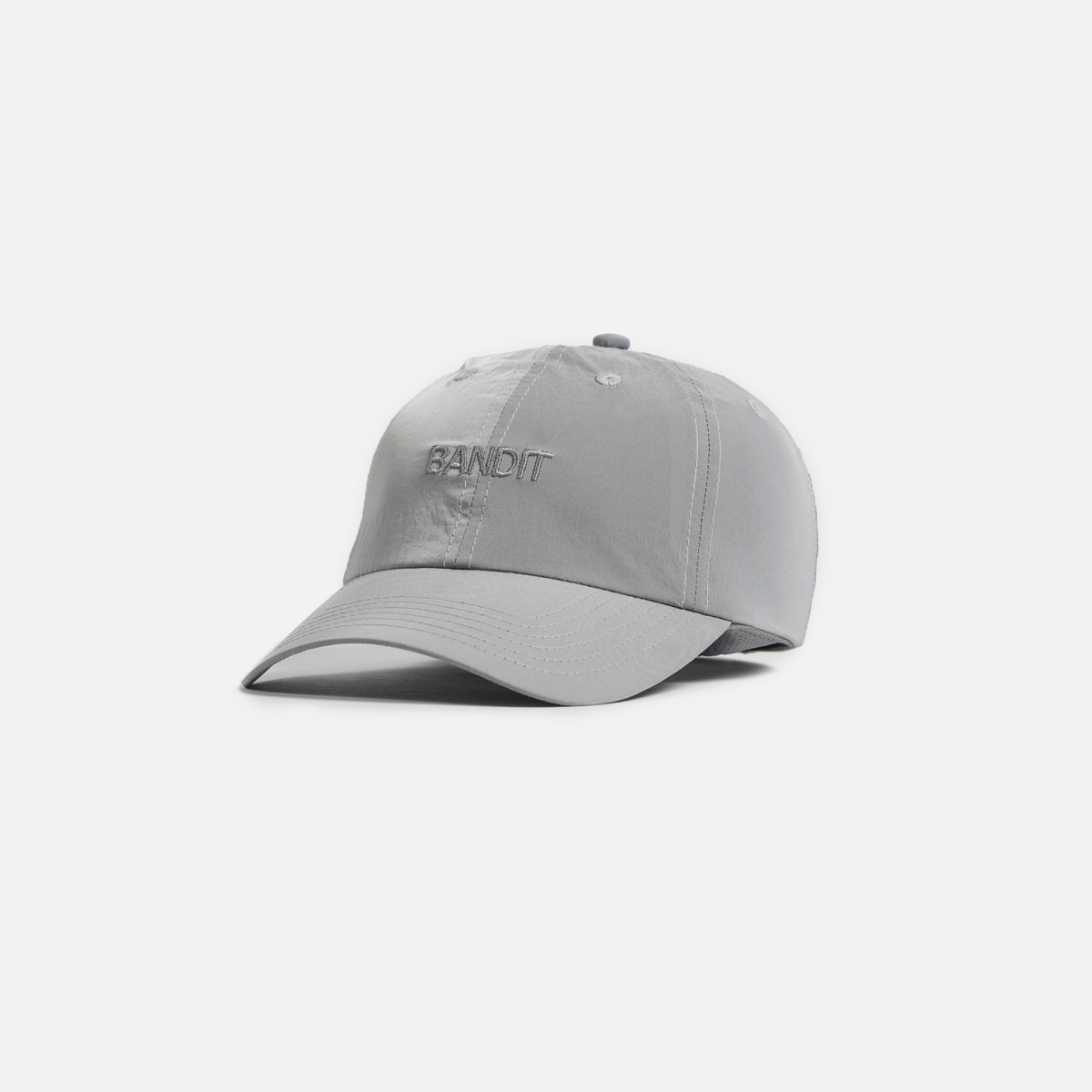 Nylon Dad Hat - Dark Grey