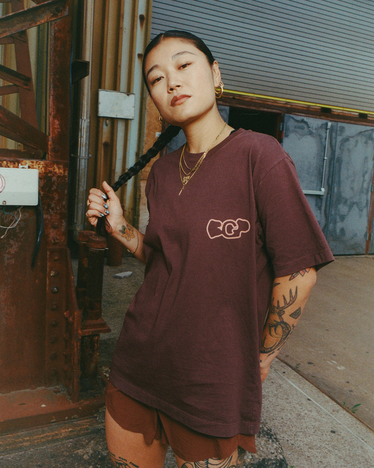 Bandit Grand Prix Cotton Tee - Chocolate