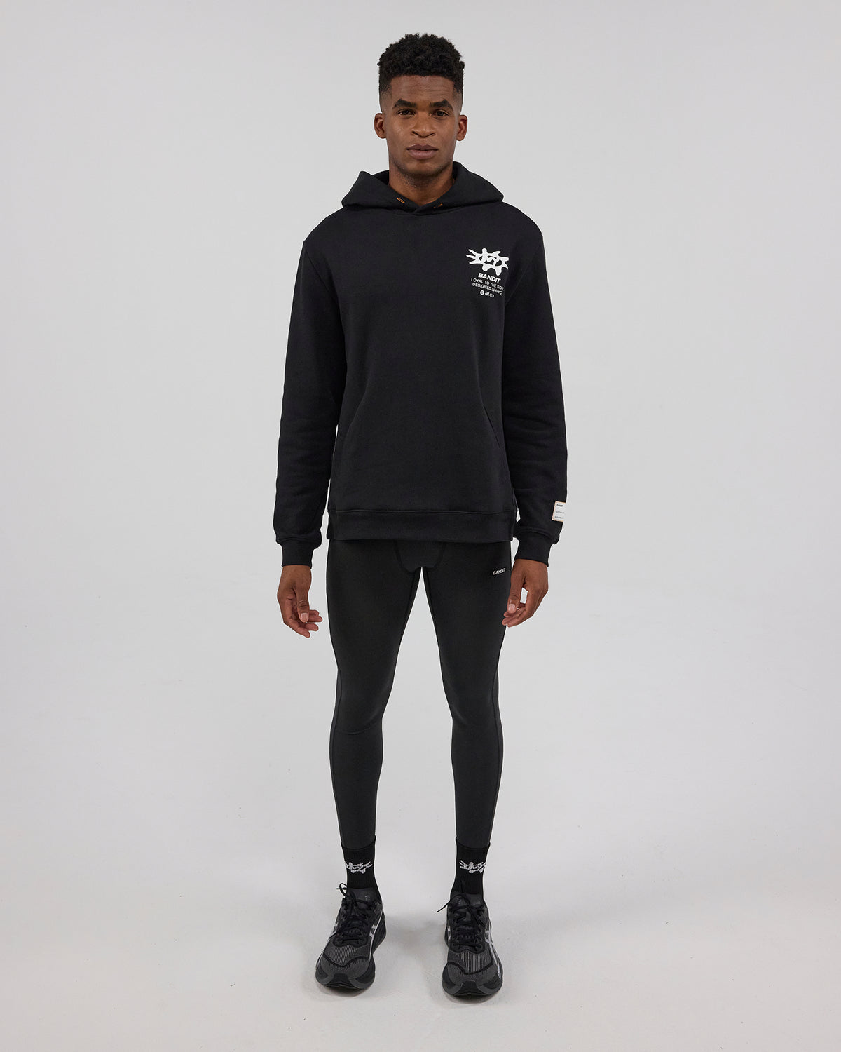 Cotton Fleece "Loyal to the Soil" Hoodie, Unisex - Black