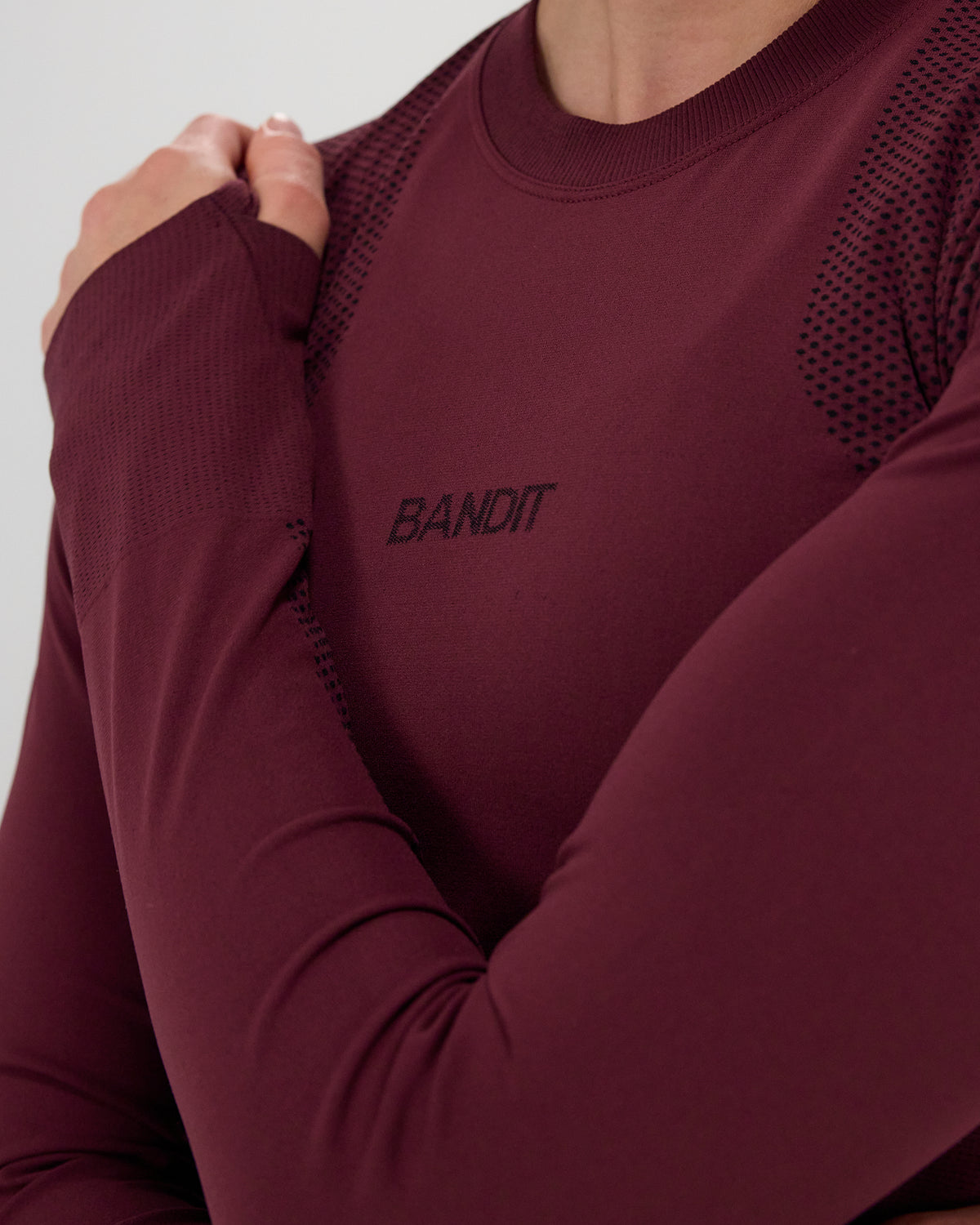 Women's Mercury Seamless™ Long Sleeve Crop - Fig