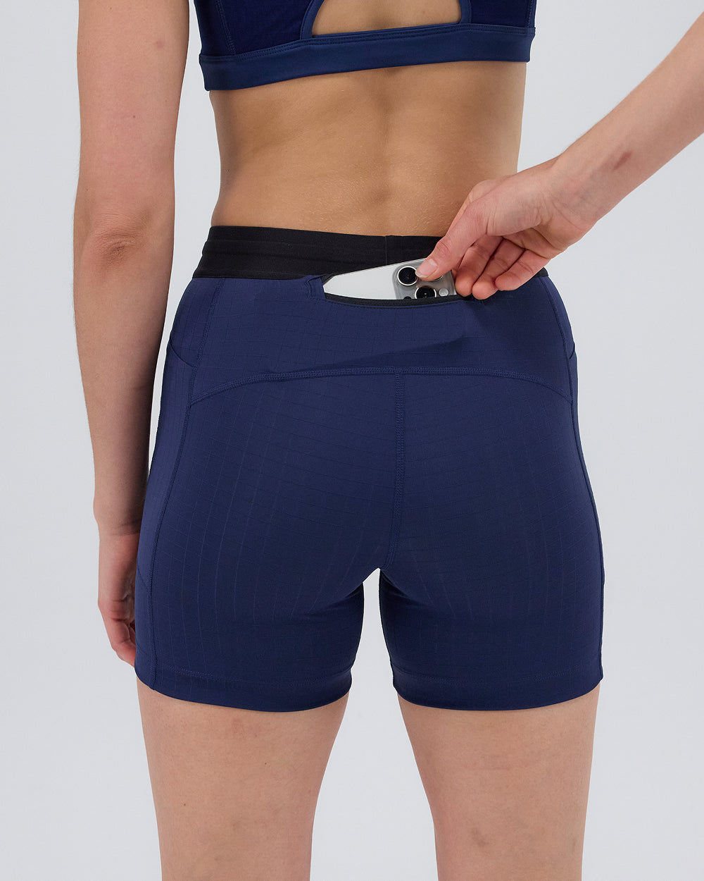Women's Gridlock™ 5" Compression Short - NY Navy