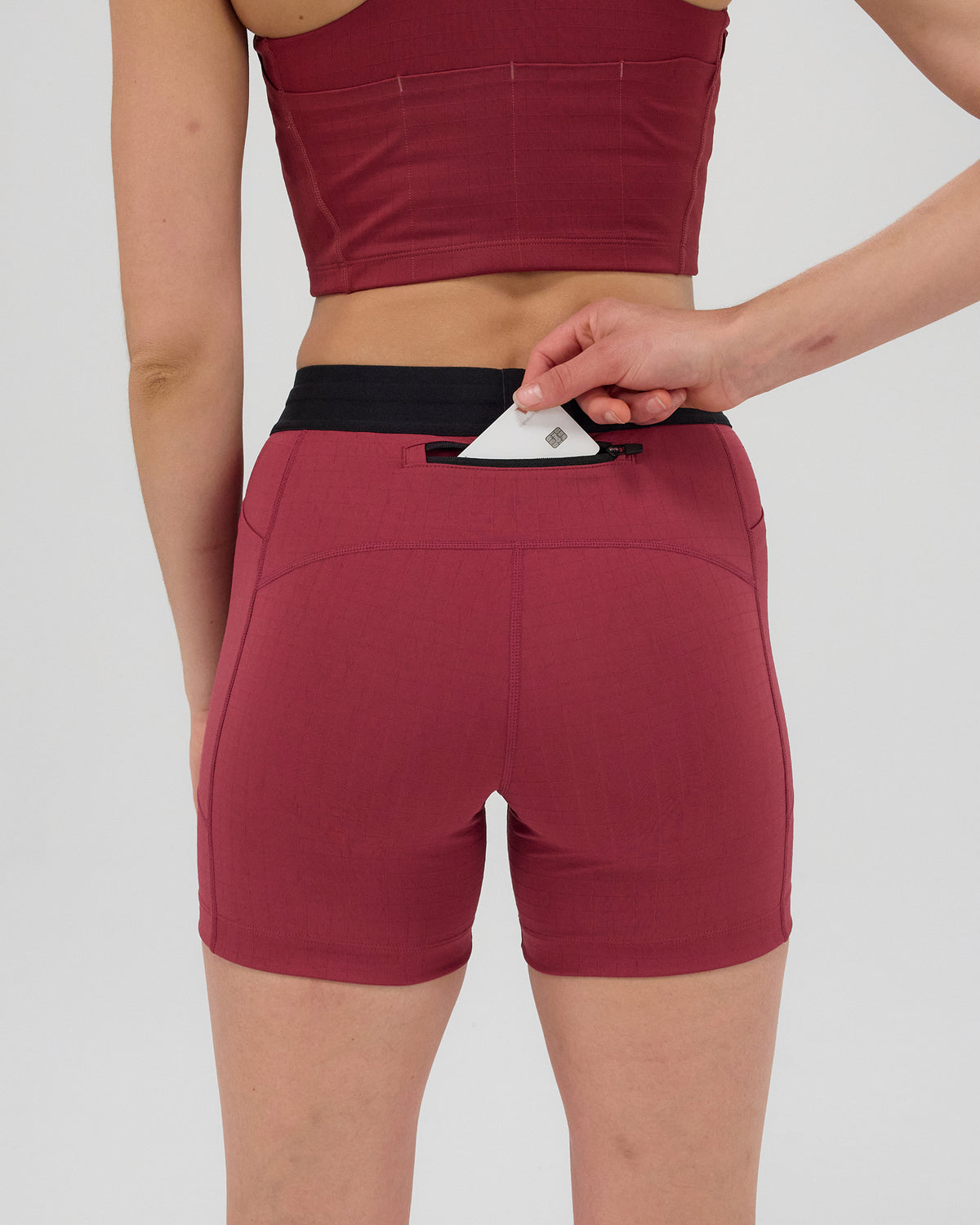 Gridlock™ 5" Compression Short, Women's - Berry