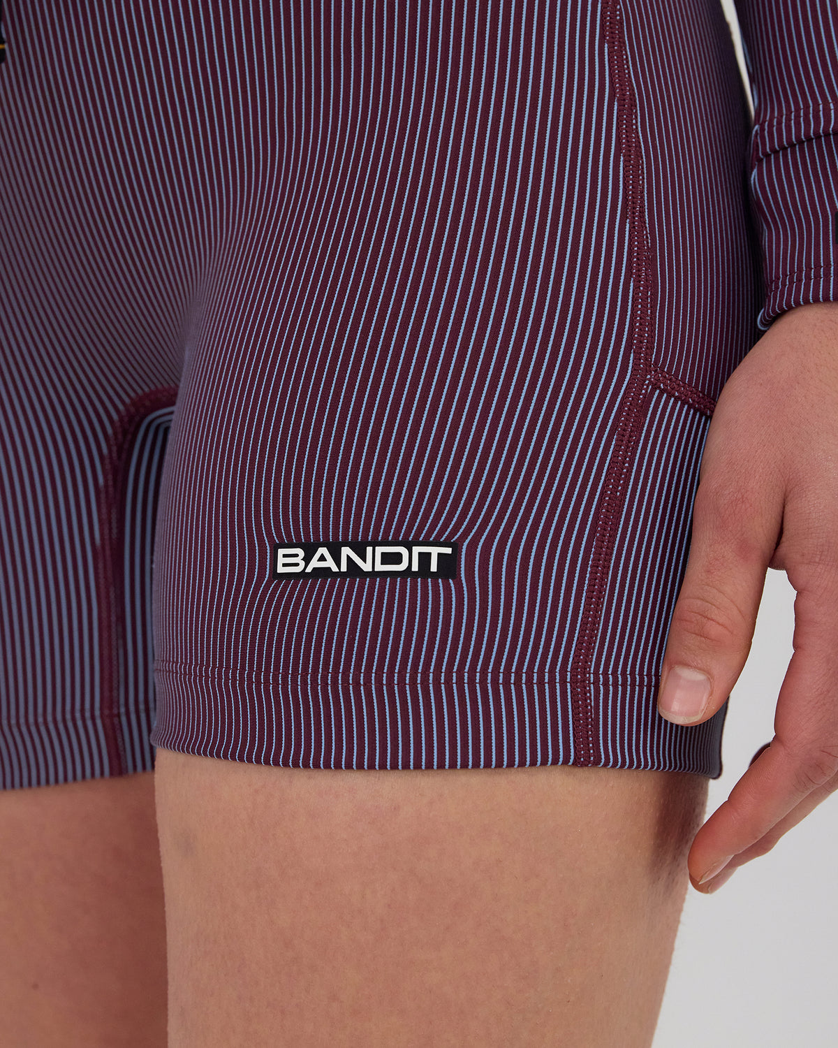 Striped Cadence™ 5" Compression - Fig / Vintage Blue