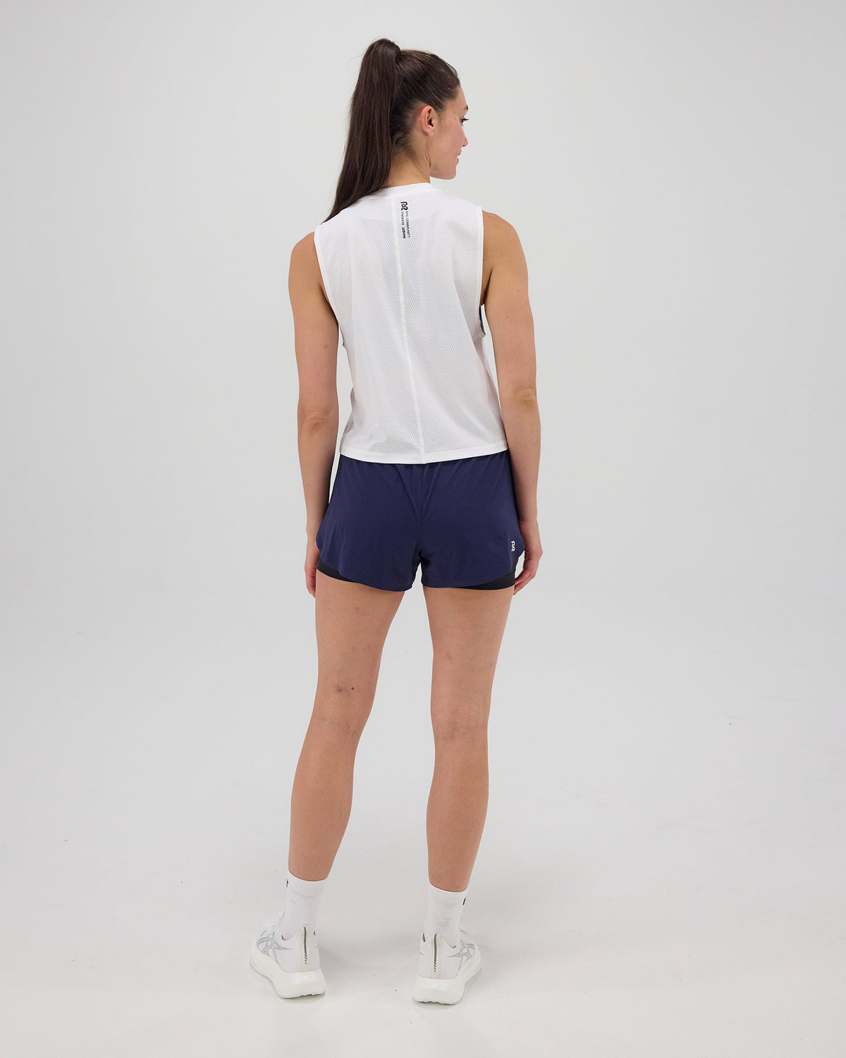 Women's Micromesh™ Run Tank - White