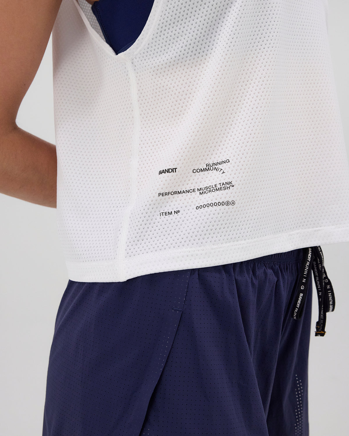 Women's Micromesh™ Run Tank - White