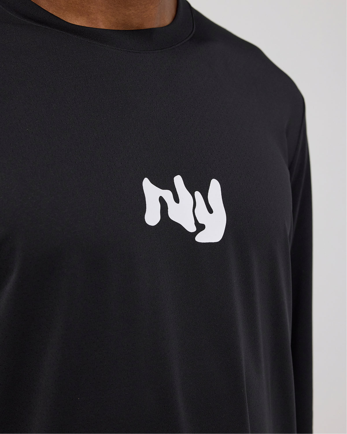 Unisex NanoMesh™ Fleura Long Sleeve - Black