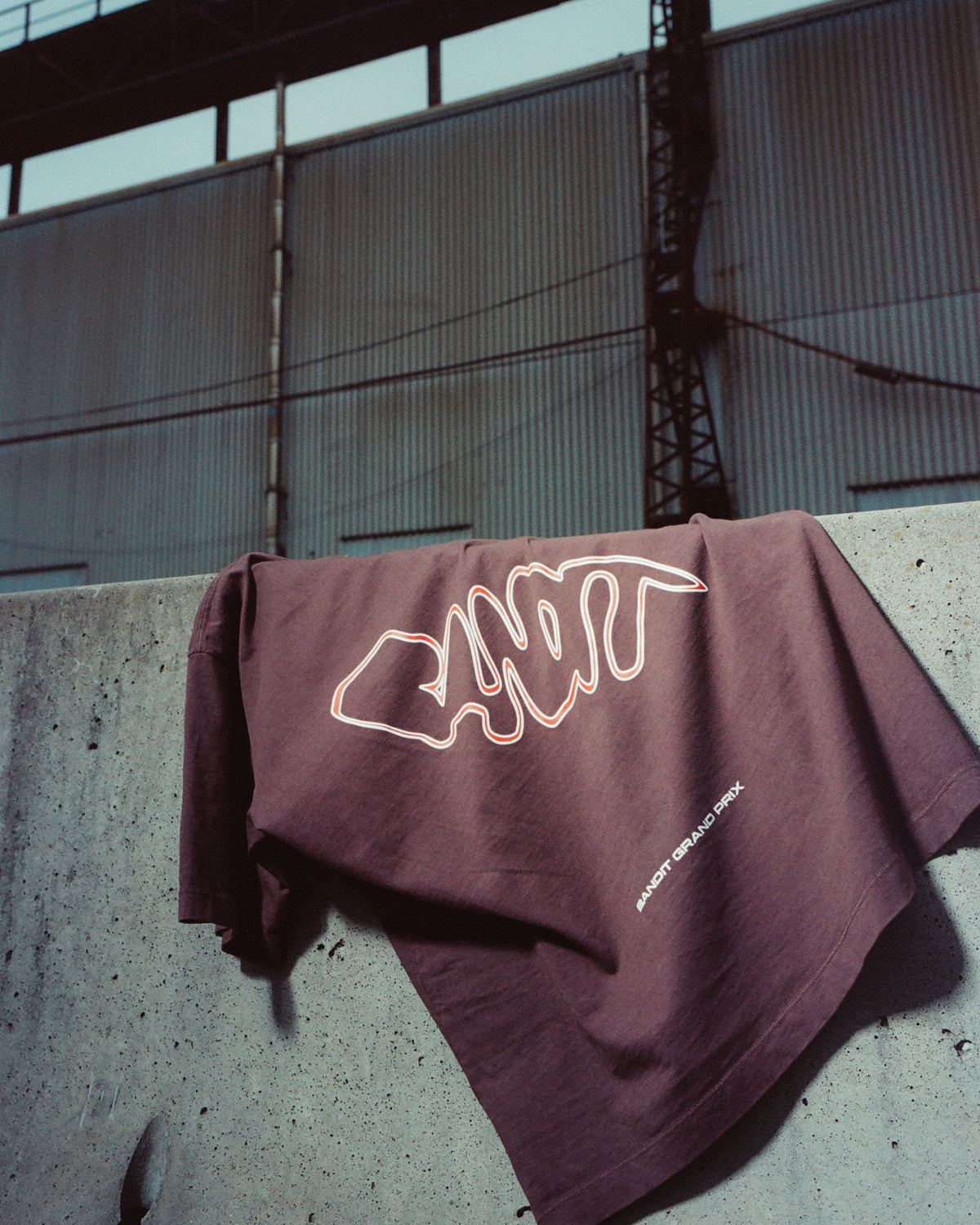 Bandit Grand Prix Cotton Tee - Chocolate