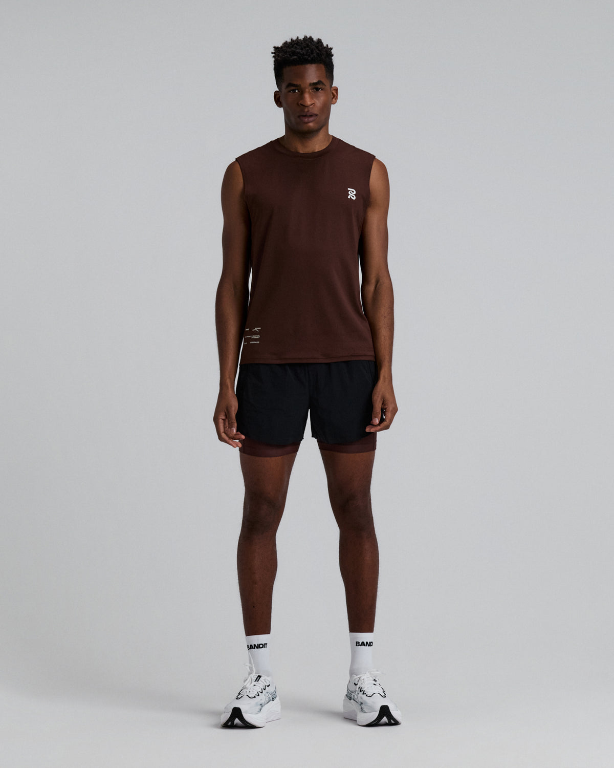 Men's Micromesh™ Run Tank - Cacao