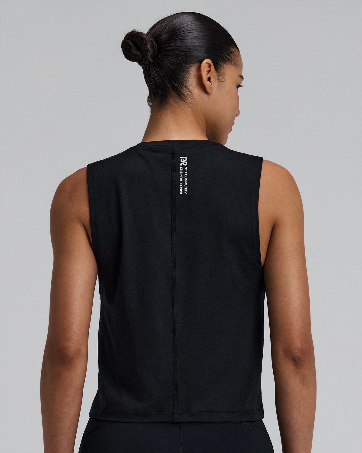Women's Micromesh™ Run Tank - Black
