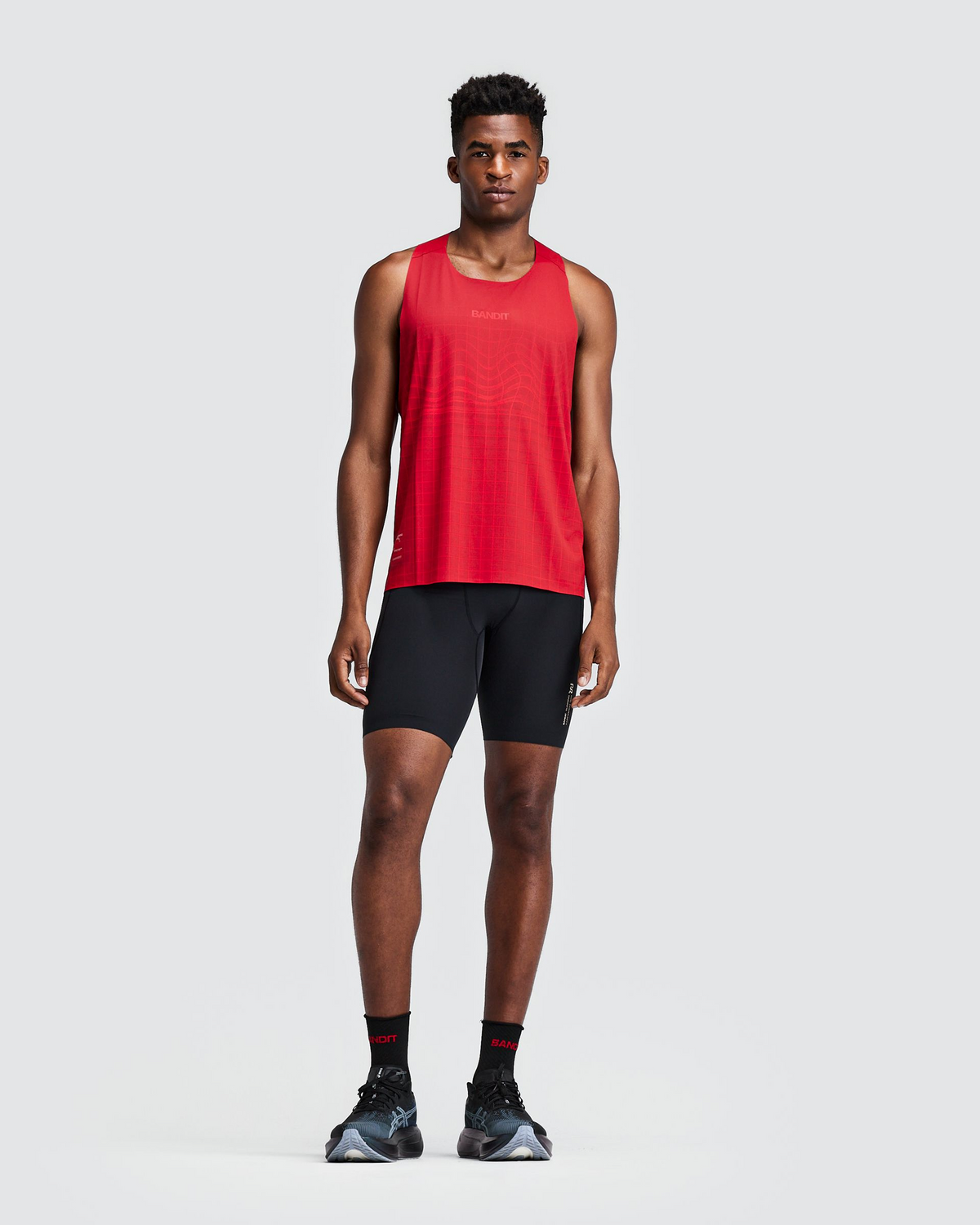Men's Specter™ Race Singlet with Flopack™ - Oxide Red