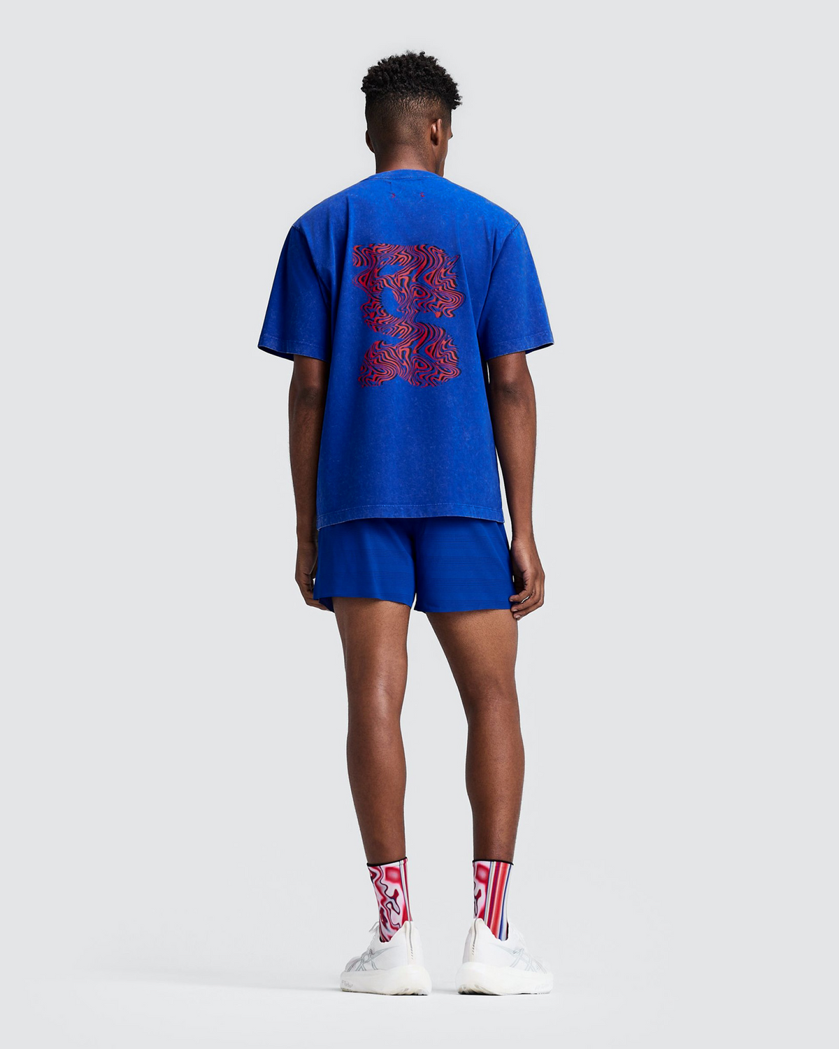 Men's CoolGrid™ 5" Run Shorts - Bauhaus Blue