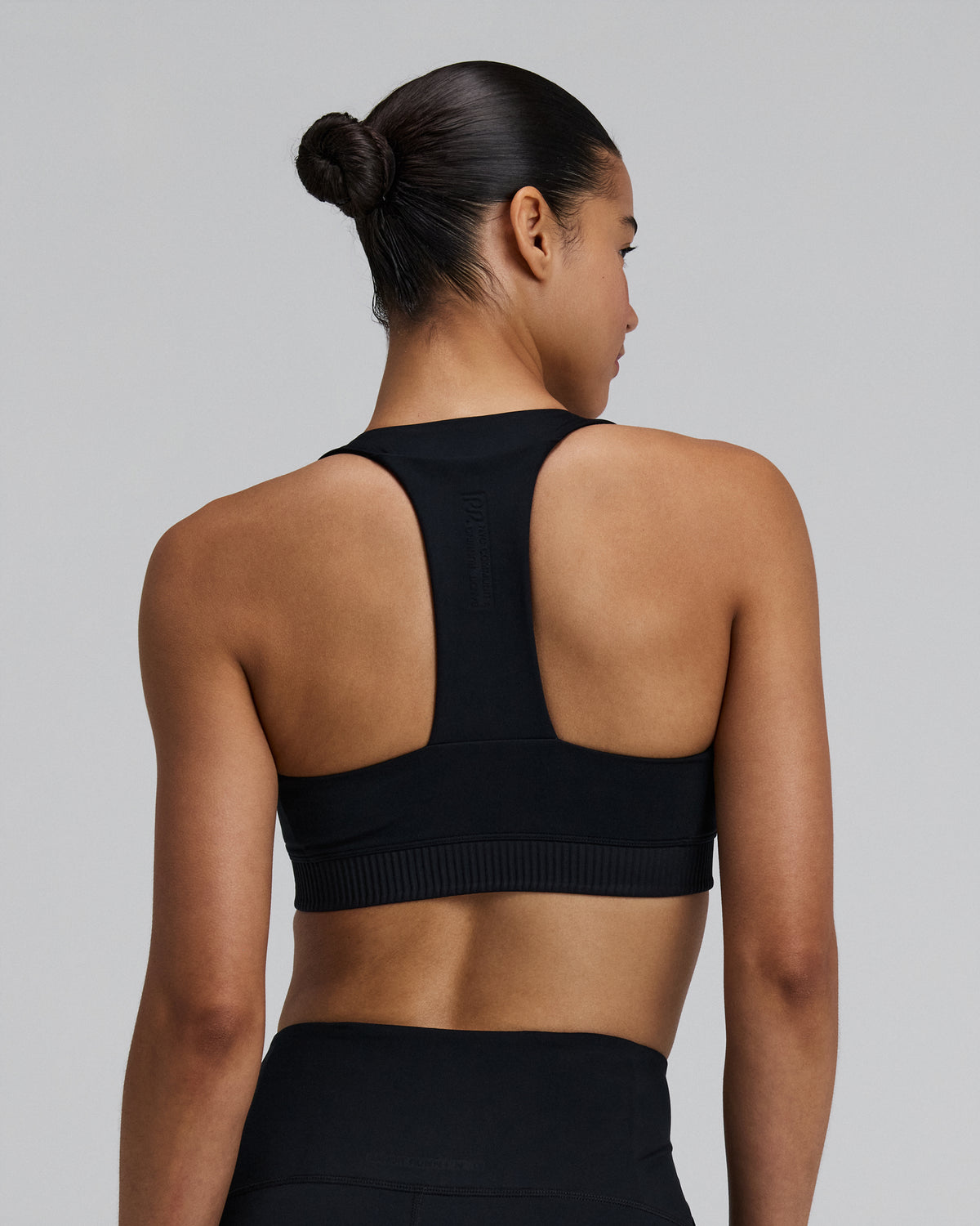 Women's Stamina-V™ Square Neck Run Bra - Black