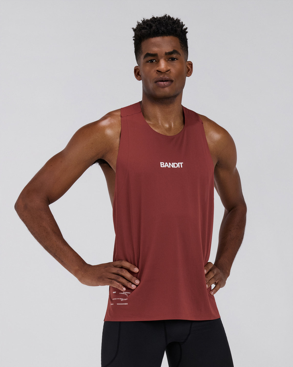 Men's Specter™ Race Singlet - Mahogany