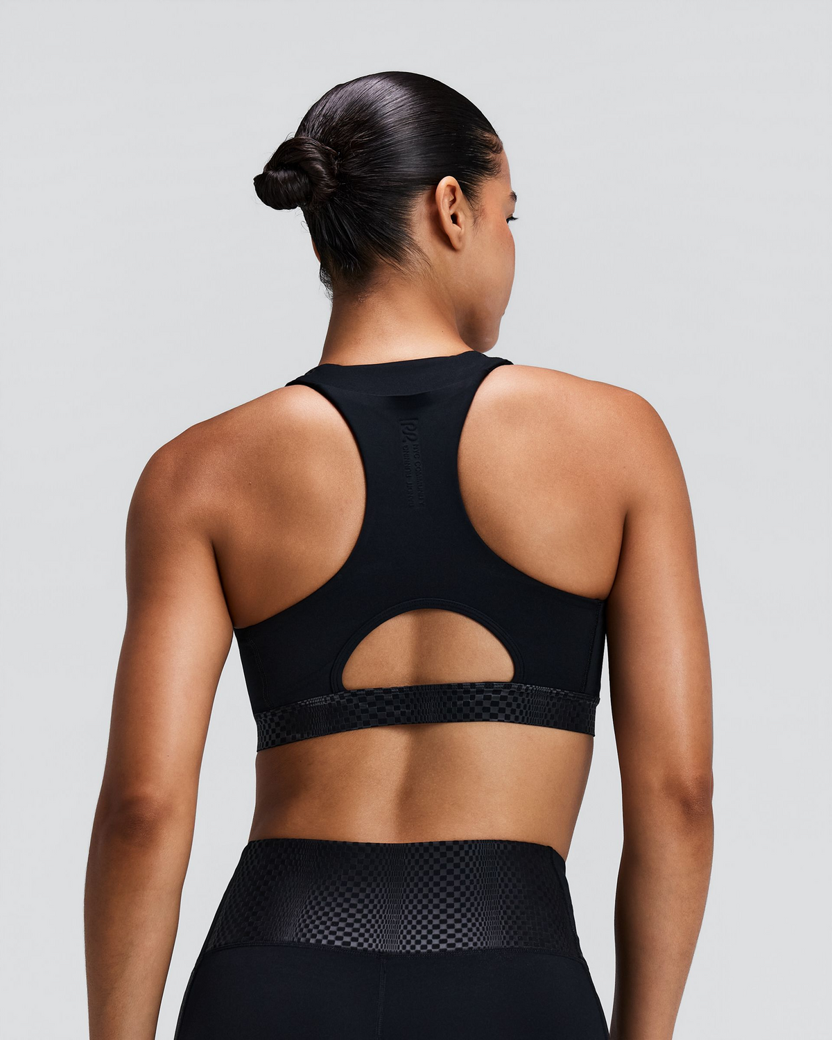 Women's Stamina-V™ Threshold Run Bra - Black