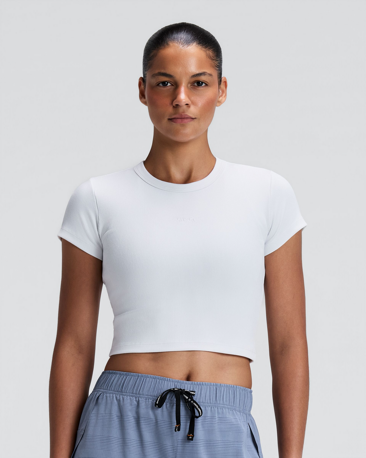 Women's Vituccia™ Cropped Performance Tee - White