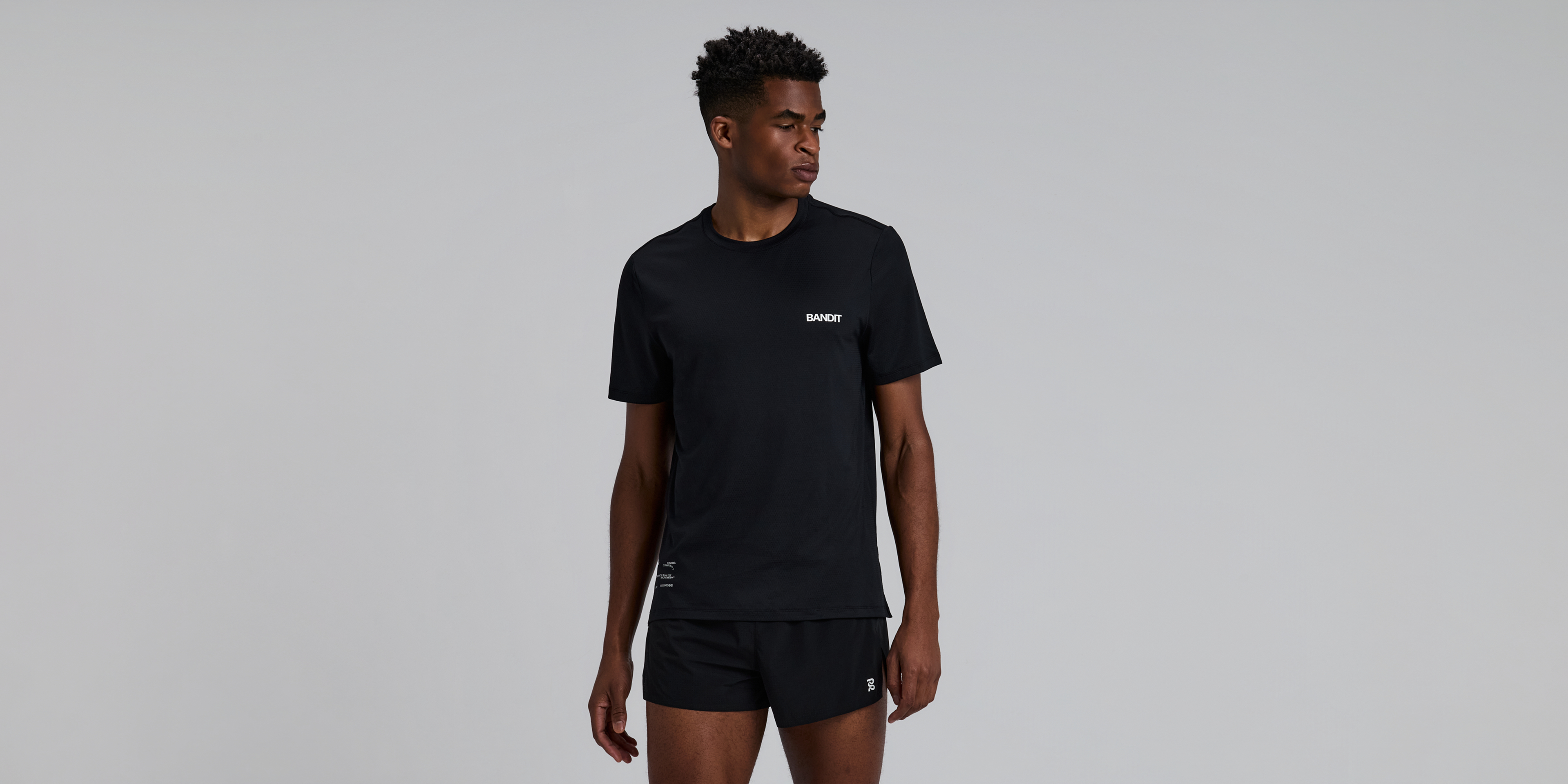 Men's Micromesh™ Run Tee - Black