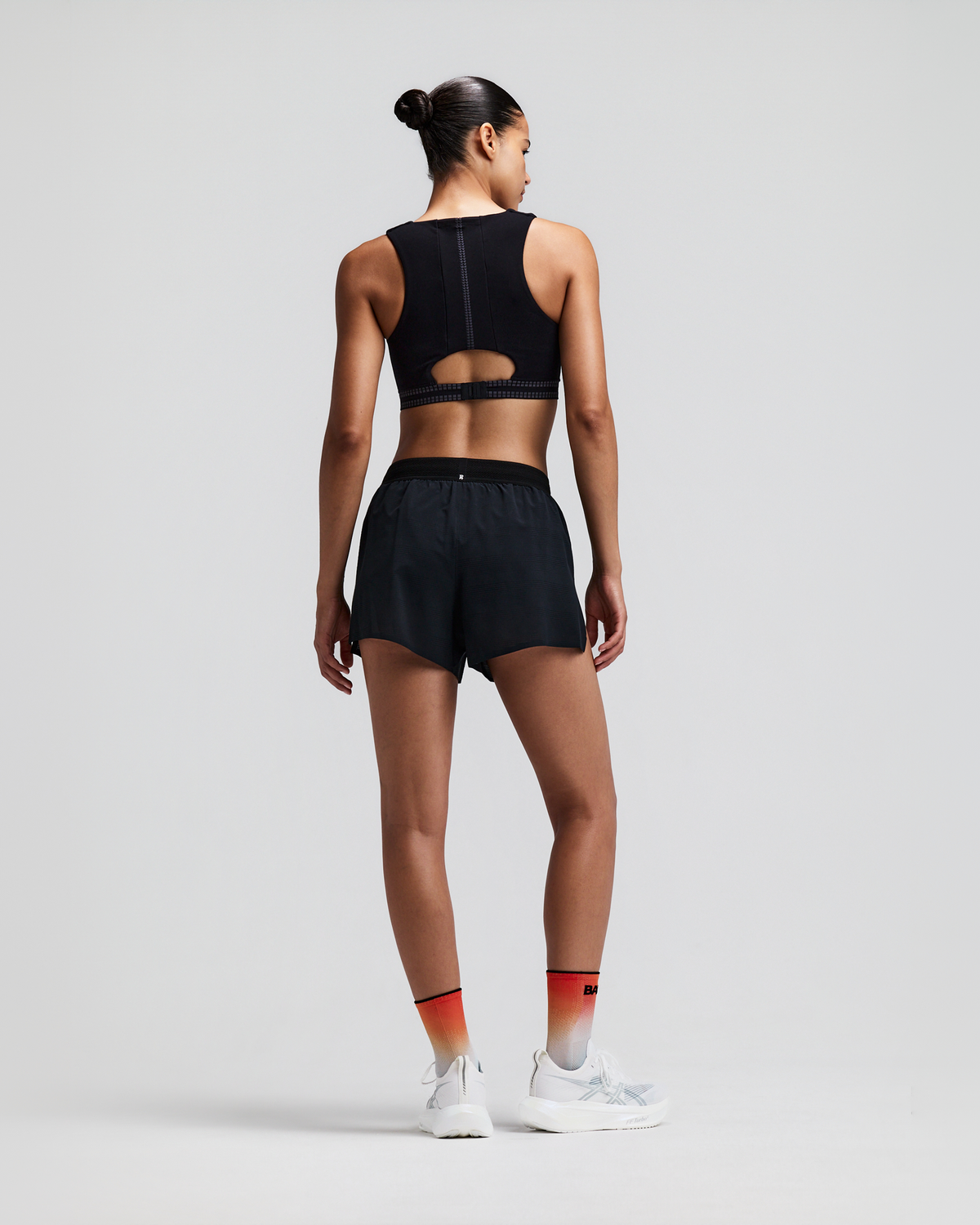 Women's CoolGrid™ 3" Split Shorts - Black