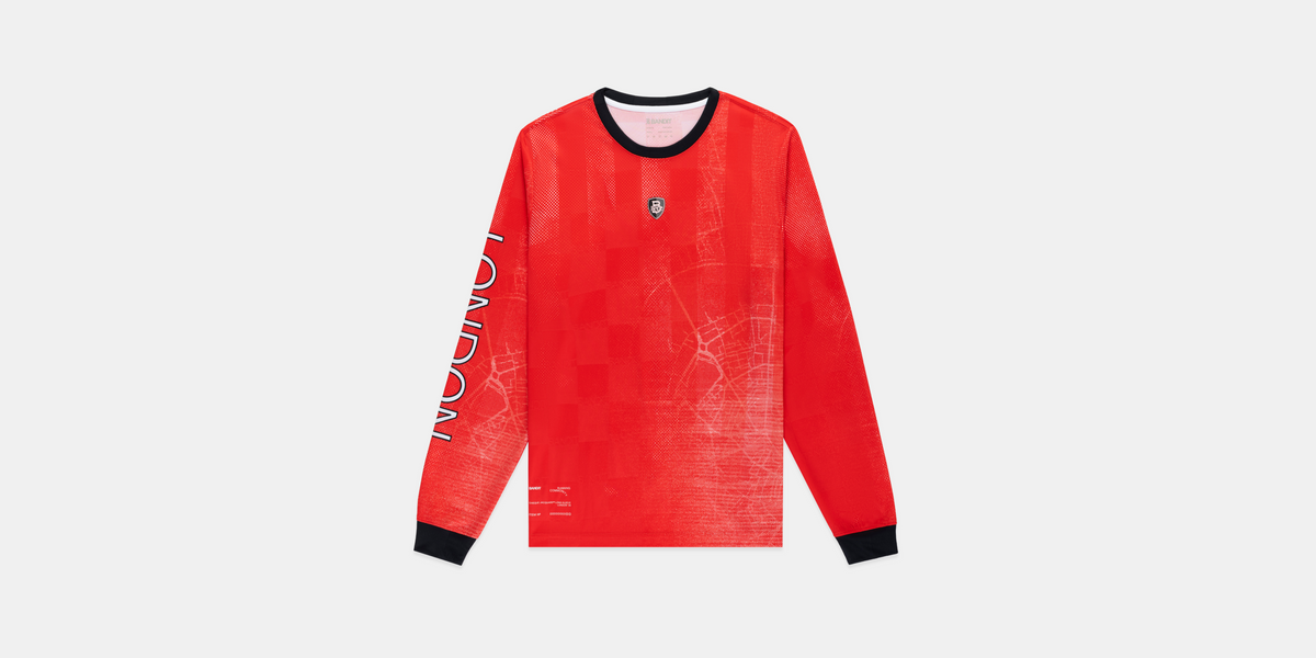 Unisex Bandit Cheque™ Home Long Sleeve Jersey - LDN ‘26