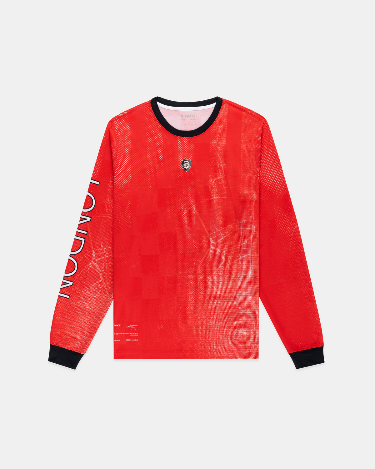 Unisex Bandit Cheque™ Home Long Sleeve Jersey - LDN ‘26