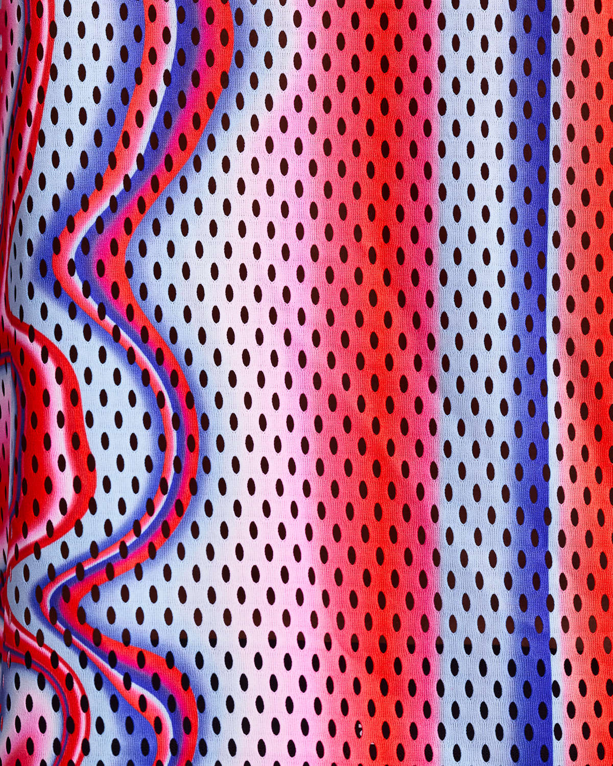 Men's Shredder™ Shorty Race Singlet - Melted Stripe Gradient