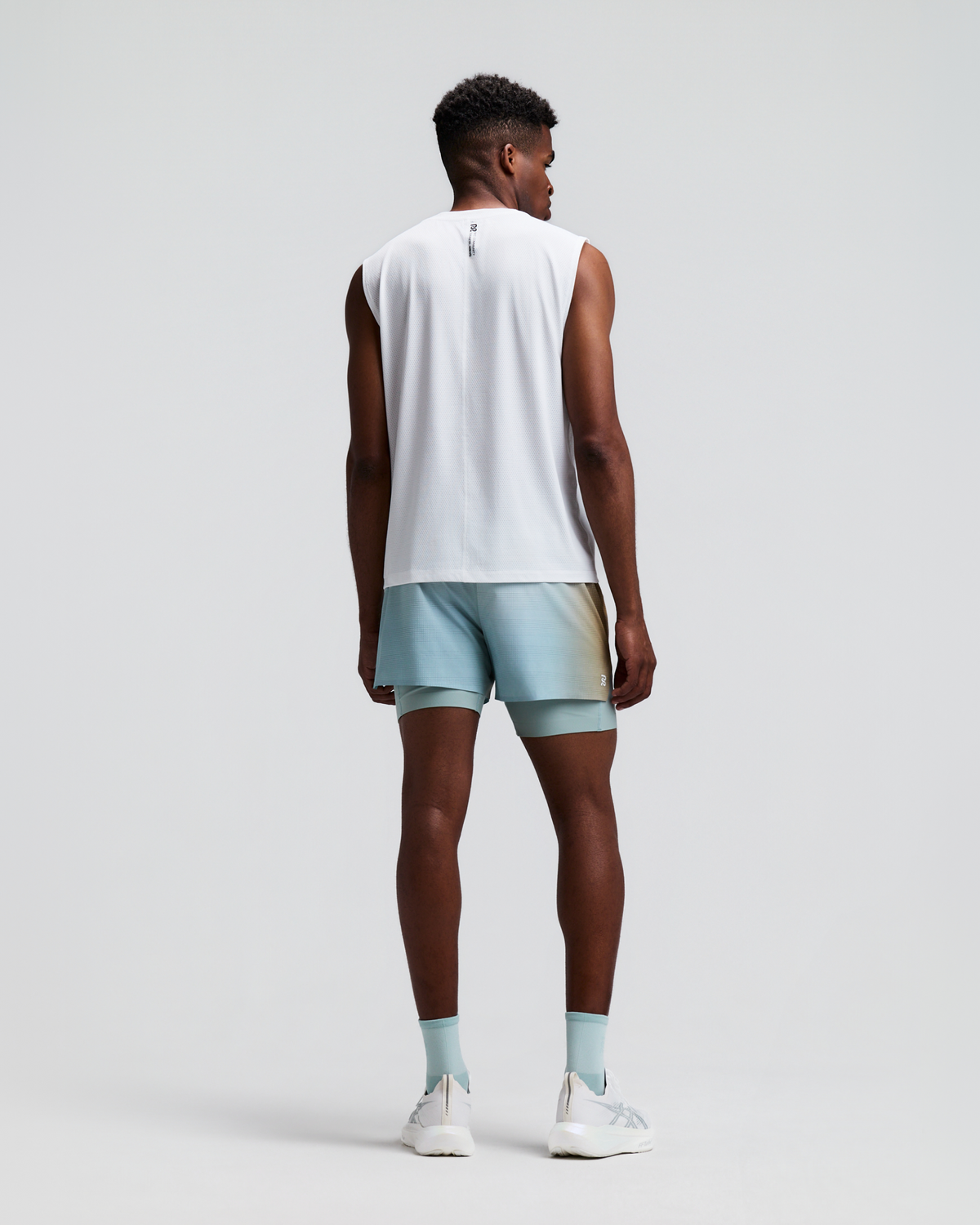 Men's Micromesh™ Run Tank - White