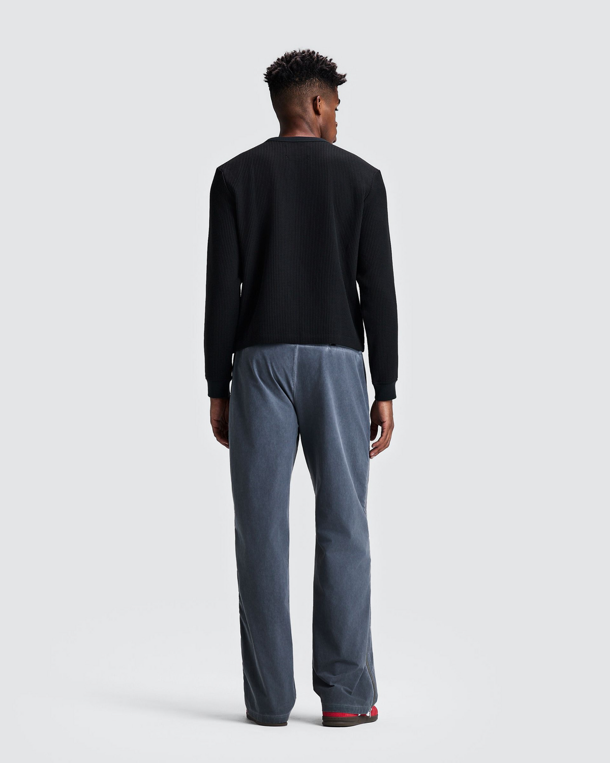 Men's Polartec® Waffle Long Sleeve - Black