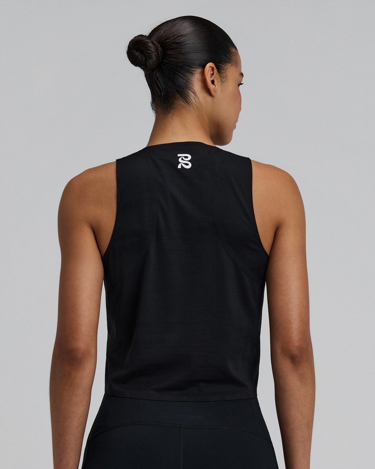 Women's GeoMesh™ Race Singlet - Black