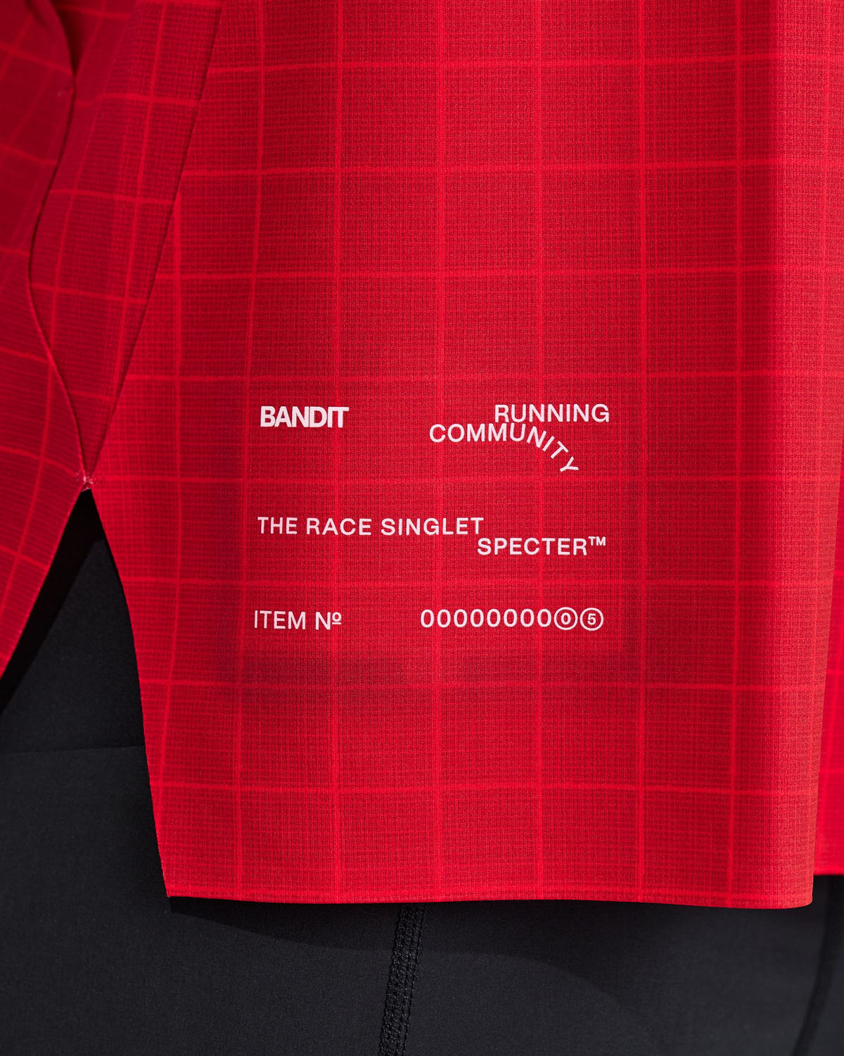 Men's Specter™ Race Singlet with Flopack™ - Oxide Red