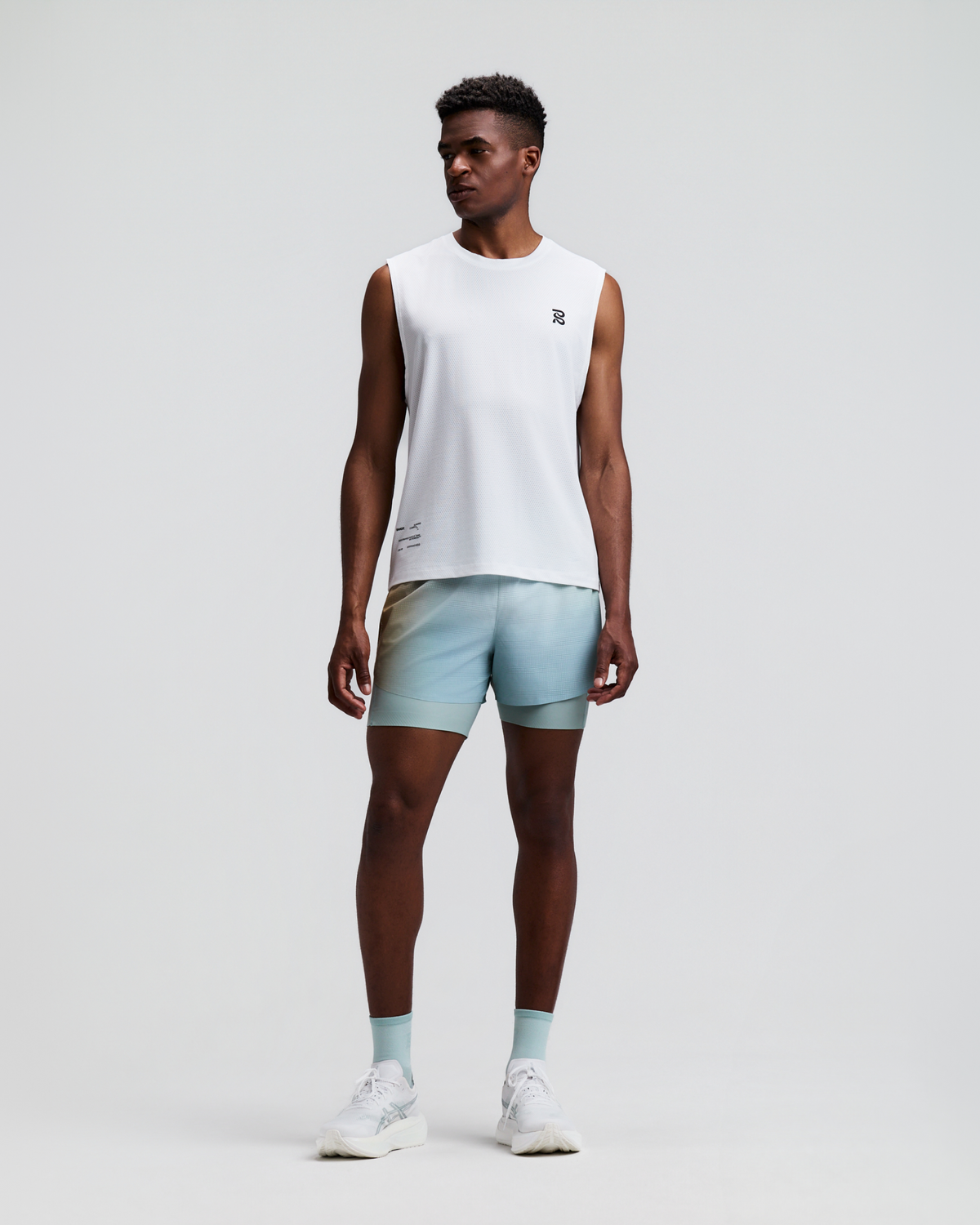 Men's Micromesh™ Run Tank - White