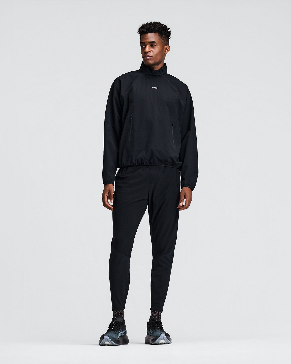 Men's Hitaishō™ Asymmetric Zip Pullover - Black