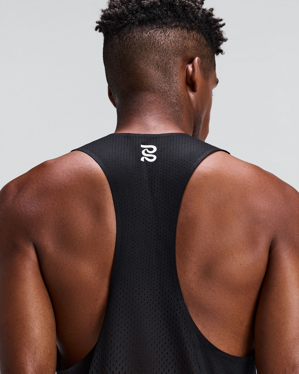 Men's Shredder™ Race Singlet - Black