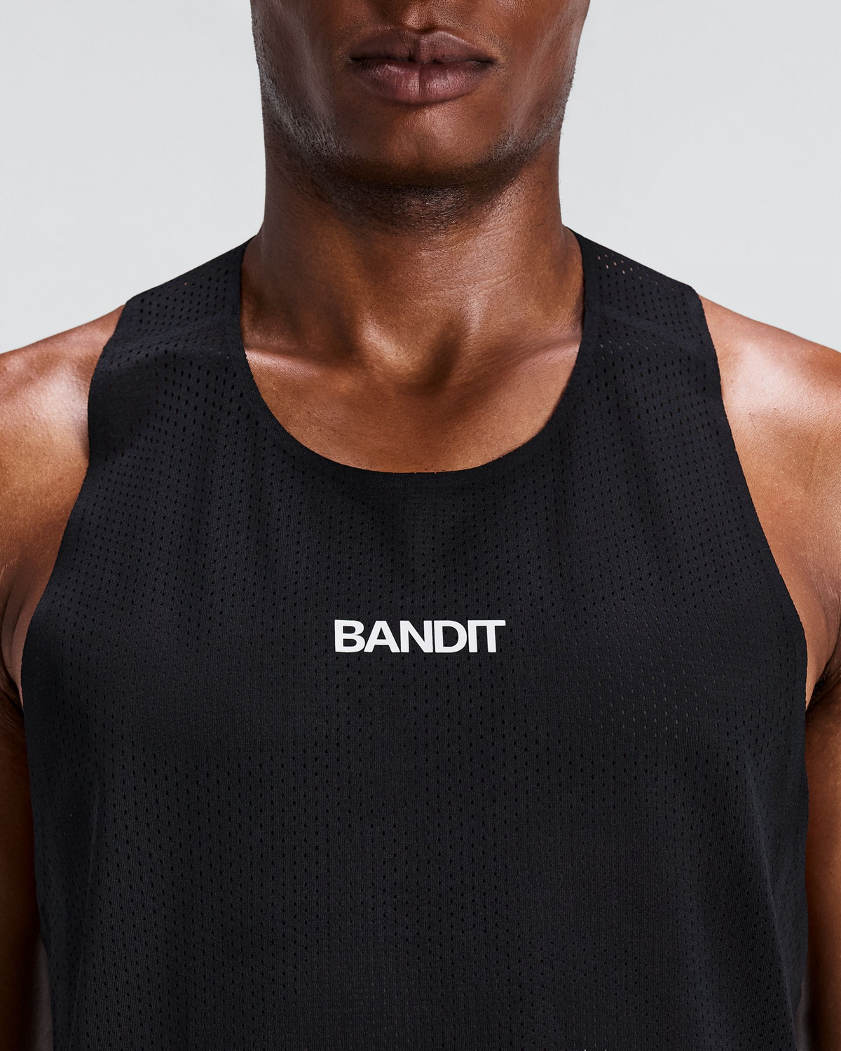 Men's Shredder™ Race Singlet - Black