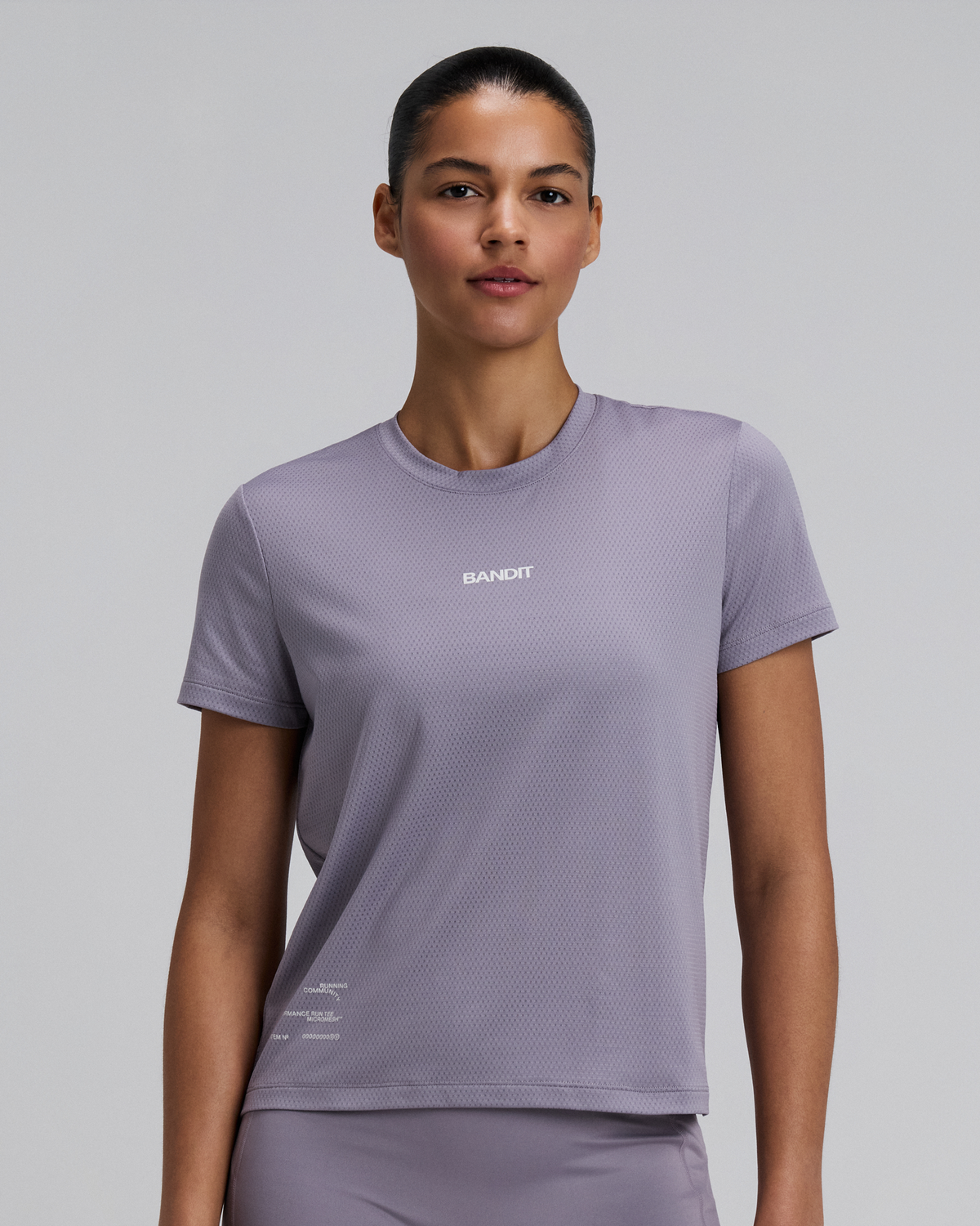 Women's Micromesh™ Run Tee - Violet Fog