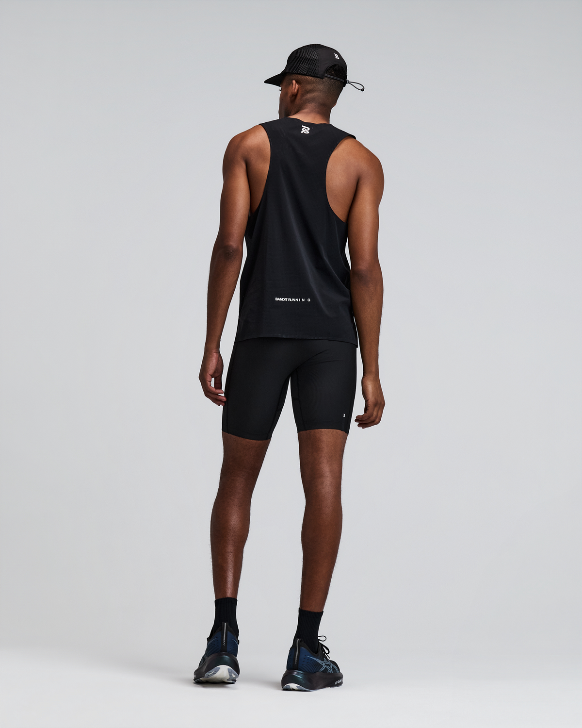 Men's Cadence™ 7 Pocket Half Tights - Black