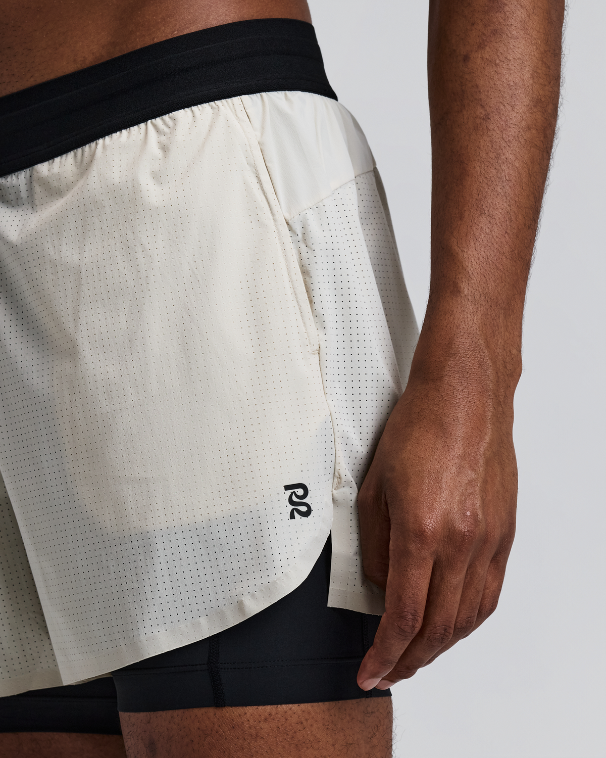 Men's Vento™ 2-In-1 Run Short - Champagne