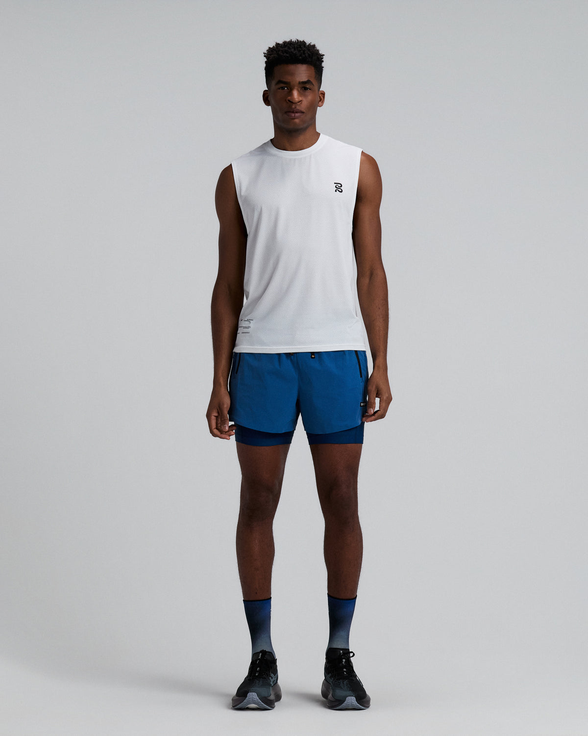 Men's Micromesh™ Run Tank - White