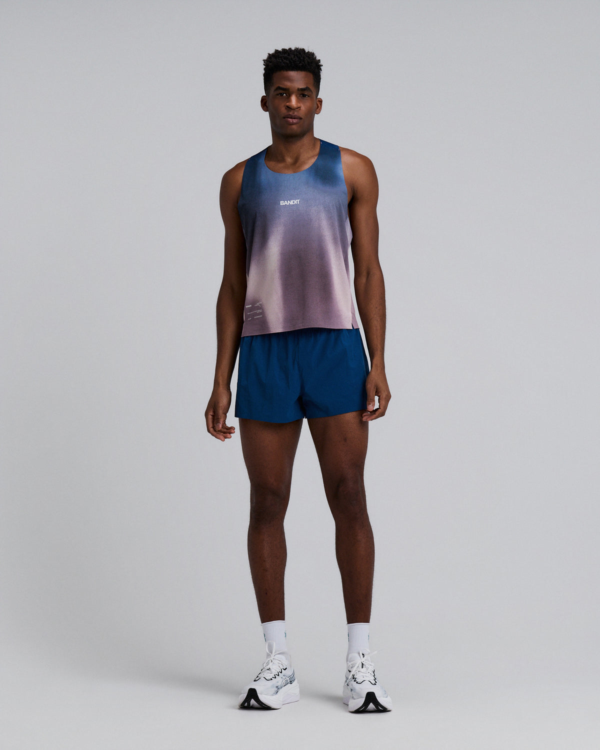 Men's Specter™ Shorty Race Singlet - Flow State Aegean Multi