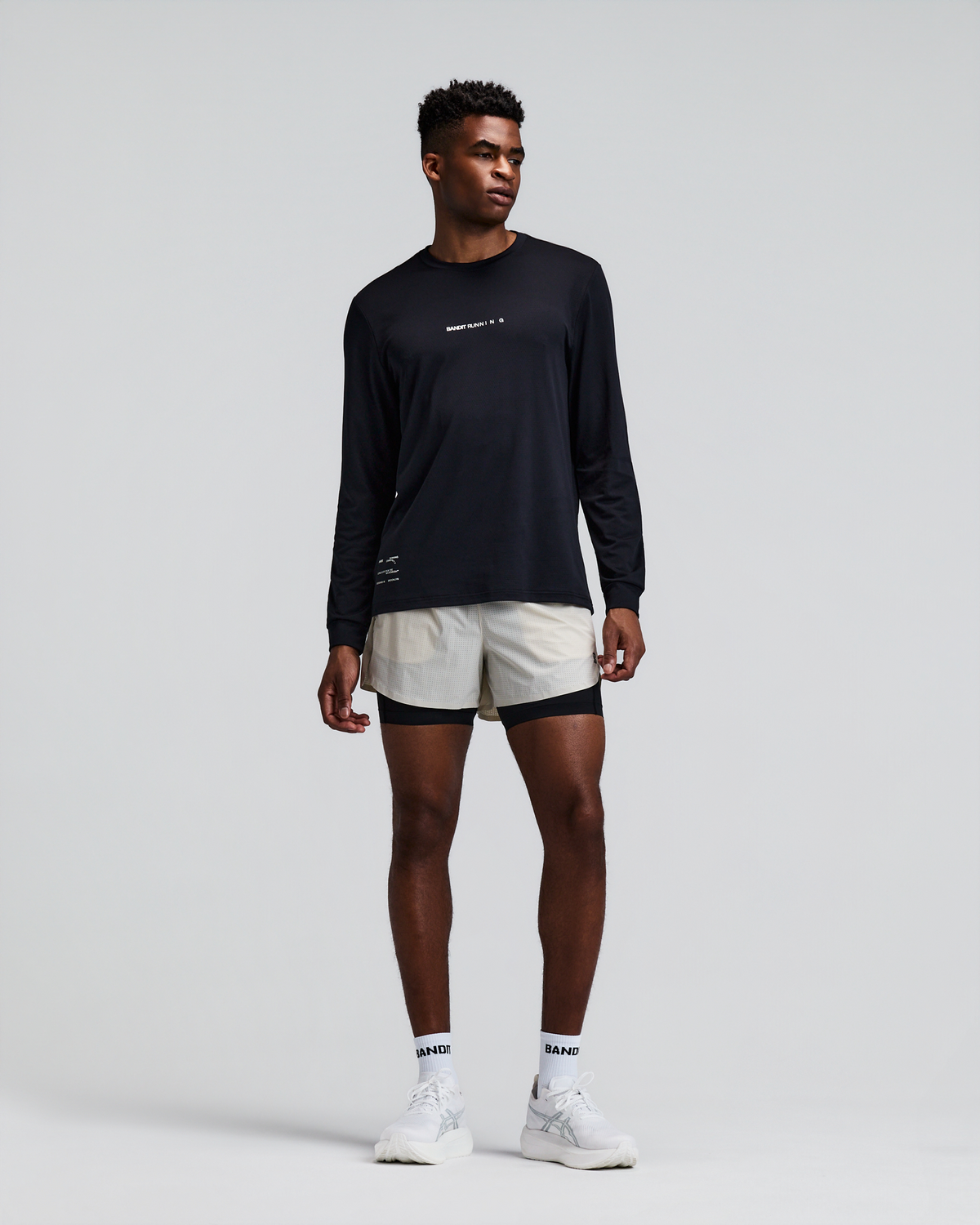 Men's Vento™ 2-In-1 Run Short - Champagne